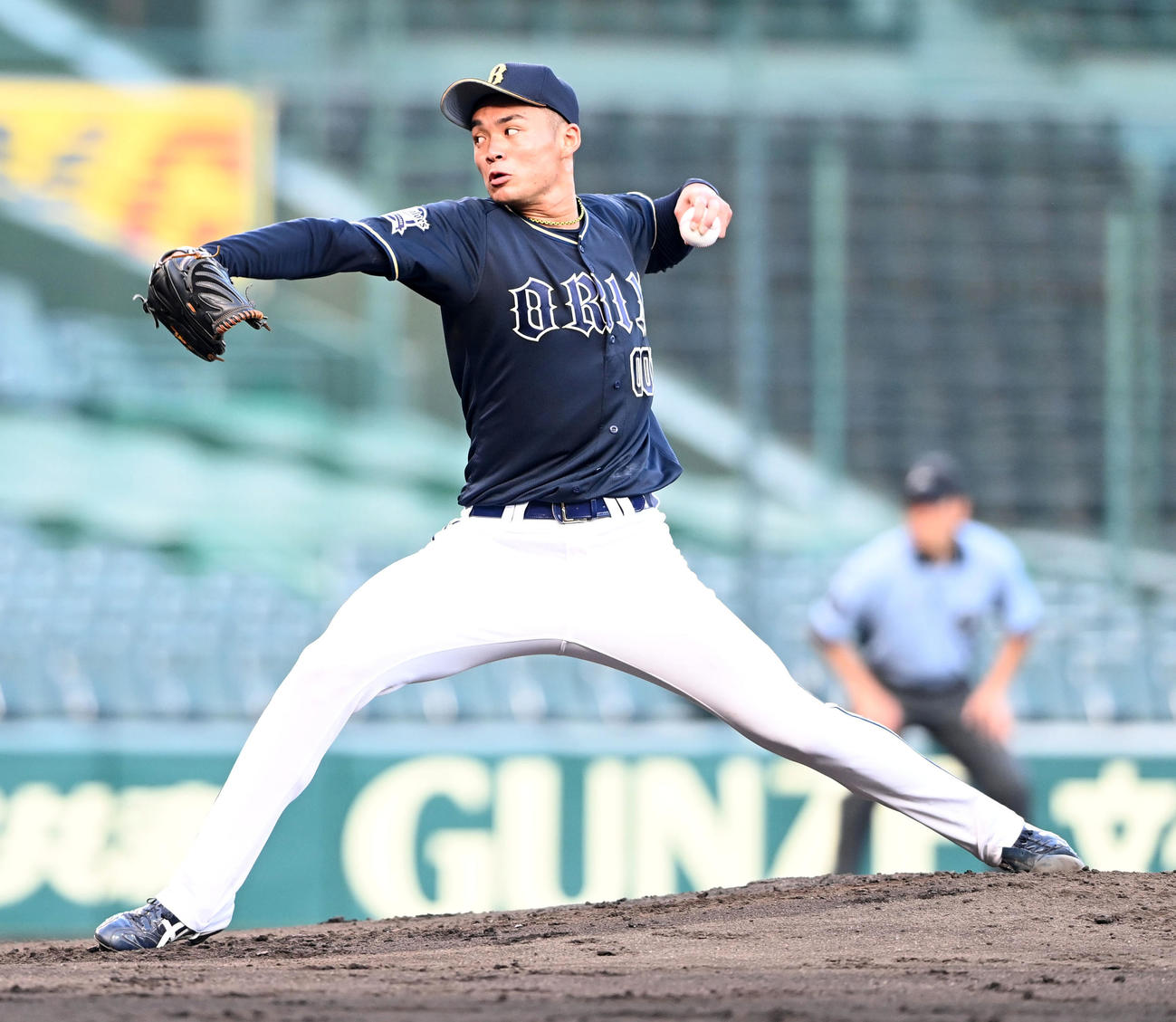 オリックス佐藤一磨（2022年7月1日撮影）