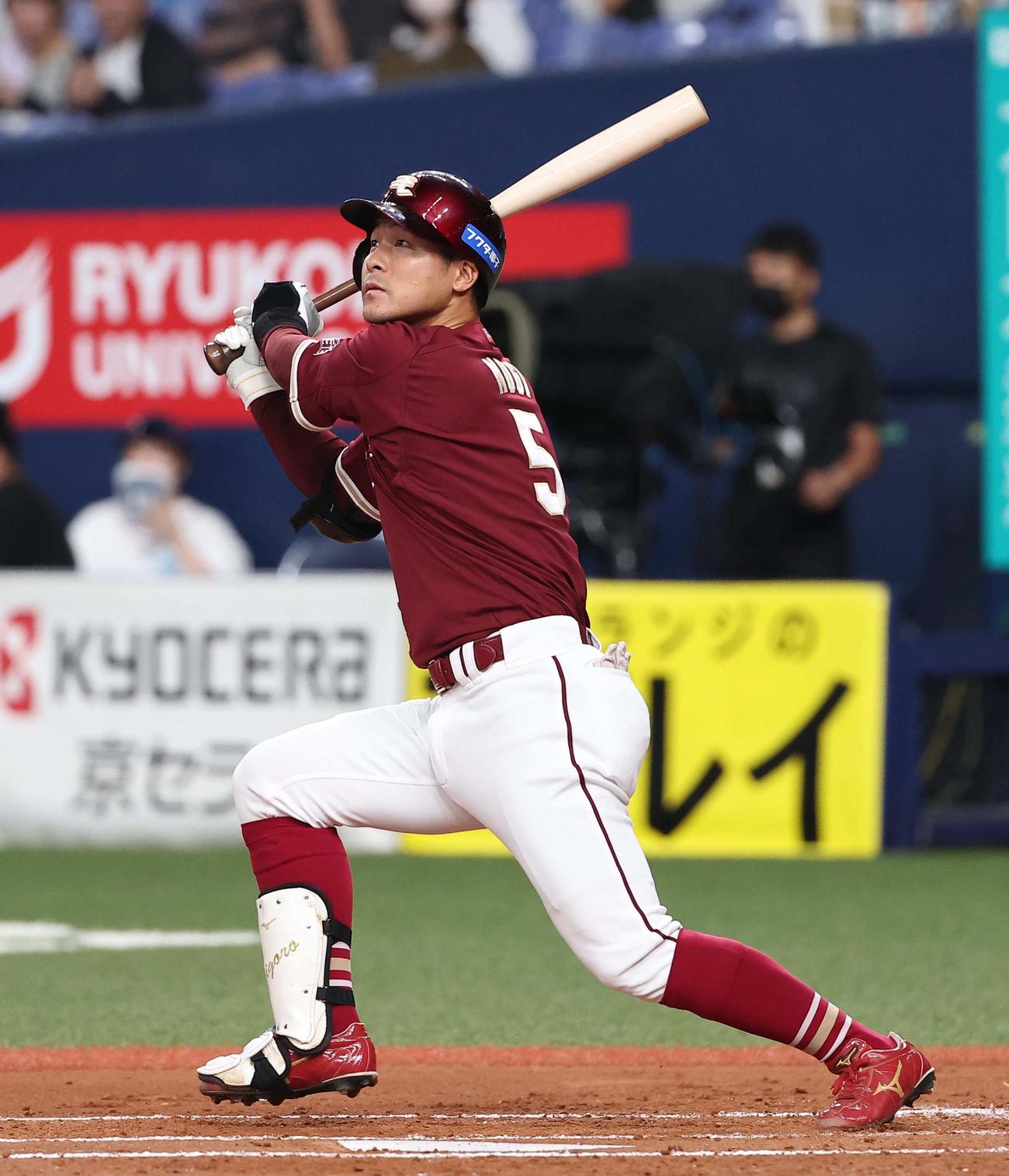 楽天茂木栄五郎（2022年9月27日撮影）