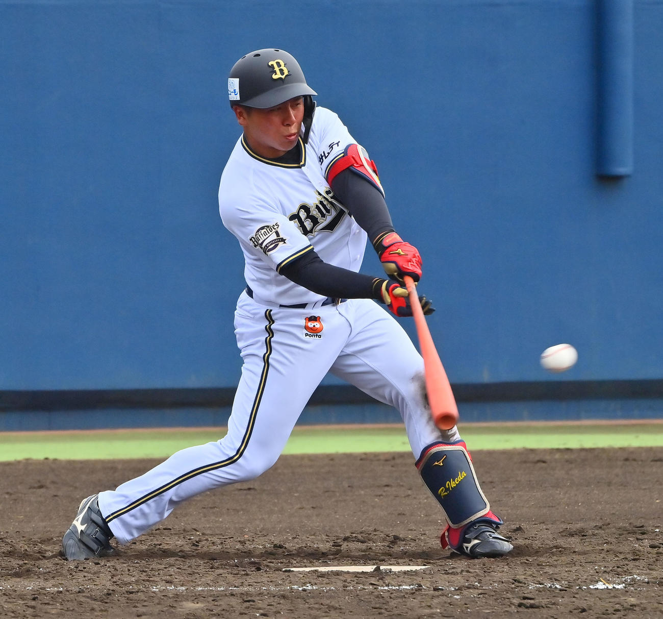 オリックス池田陵真（2022年8月24日撮影）