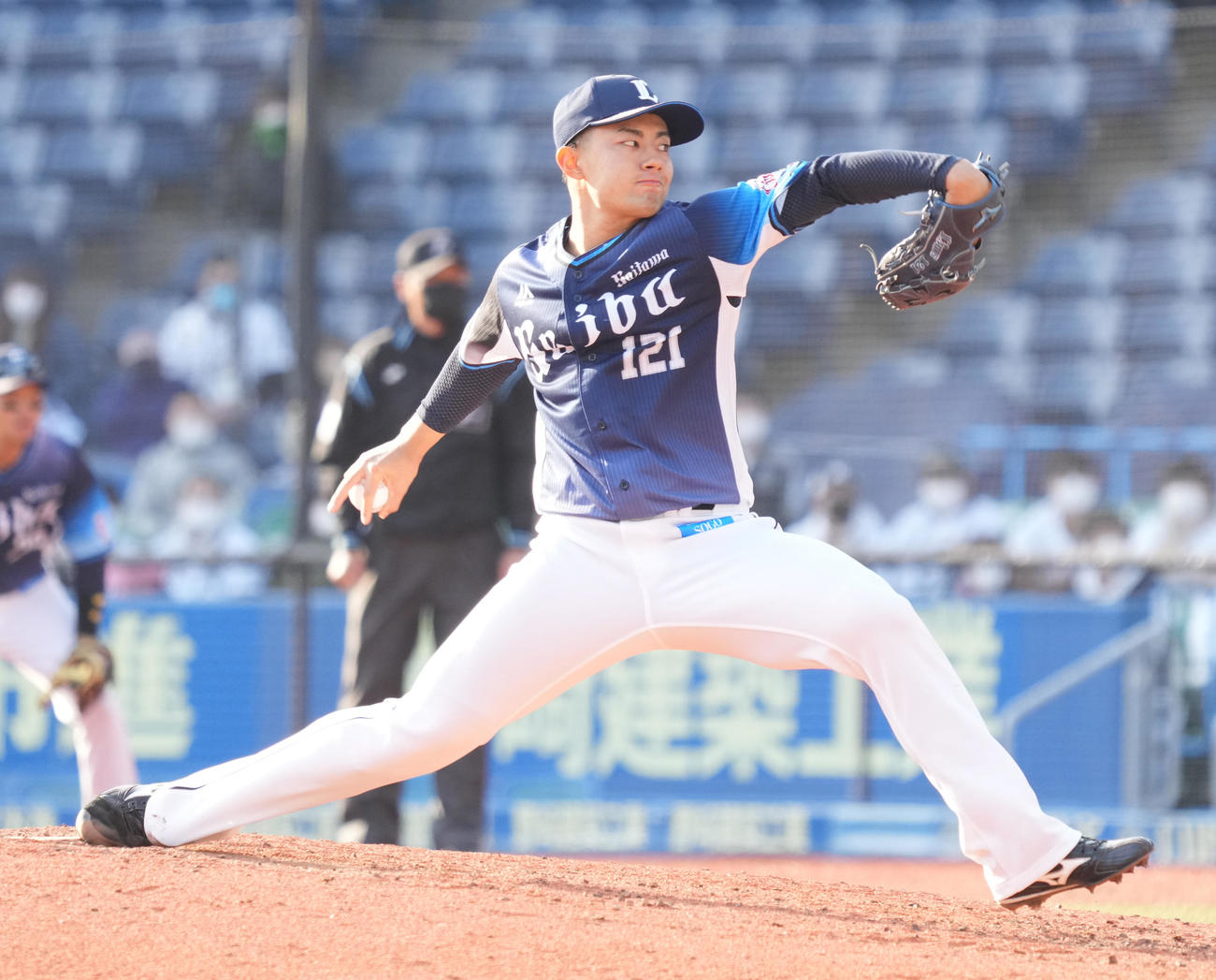 西武赤上優人（2022年3月11日撮影）