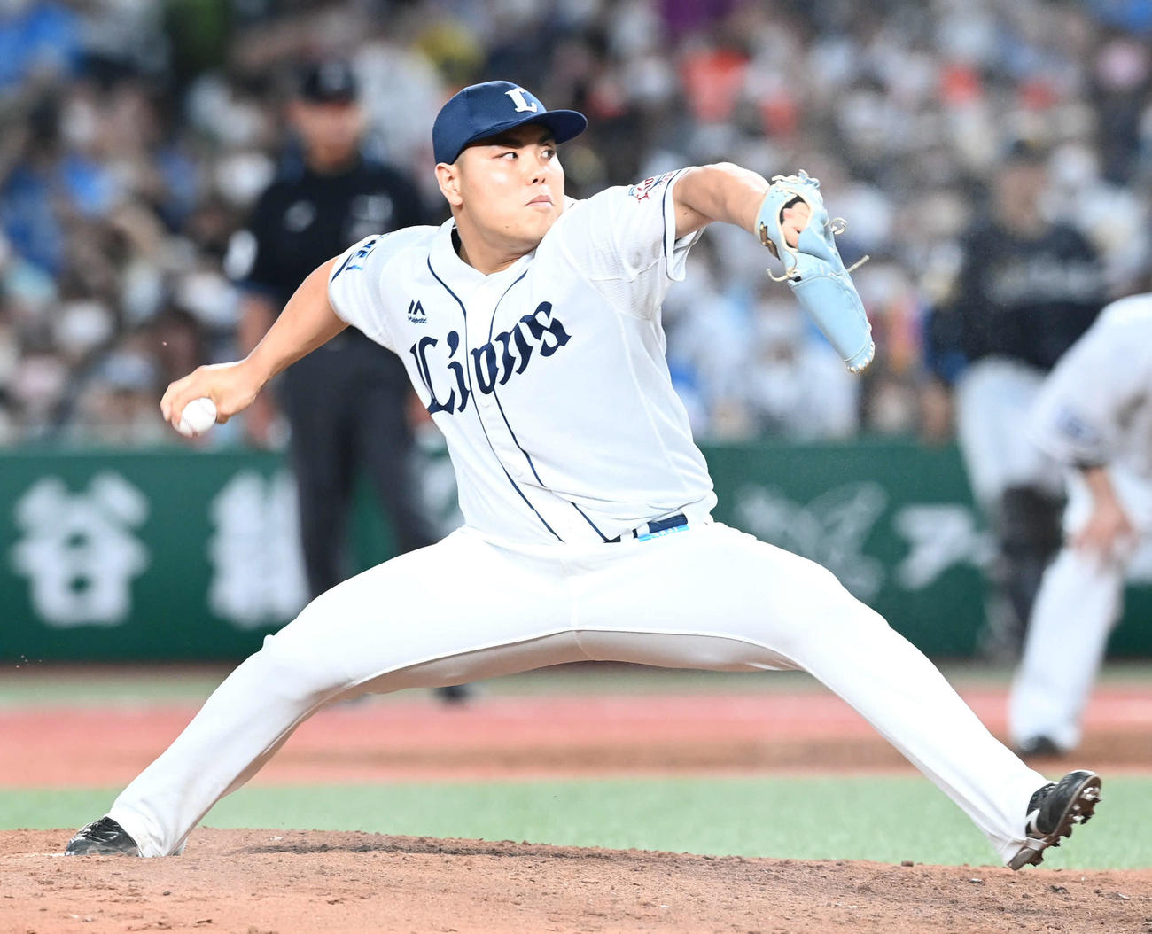 西武平良海馬（2022年10月1日撮影）