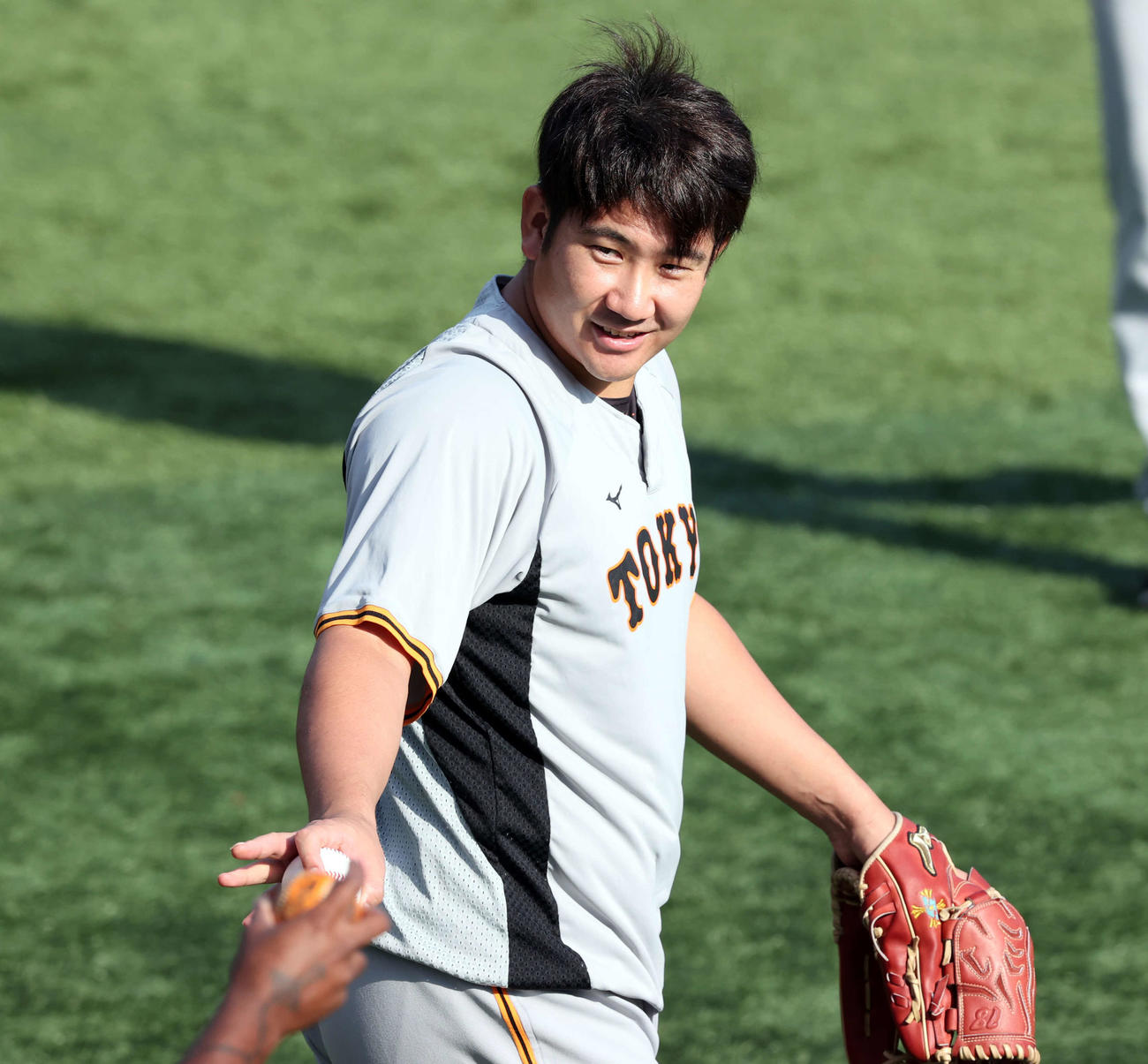 巨人菅野智之（2022年10月1日撮影）