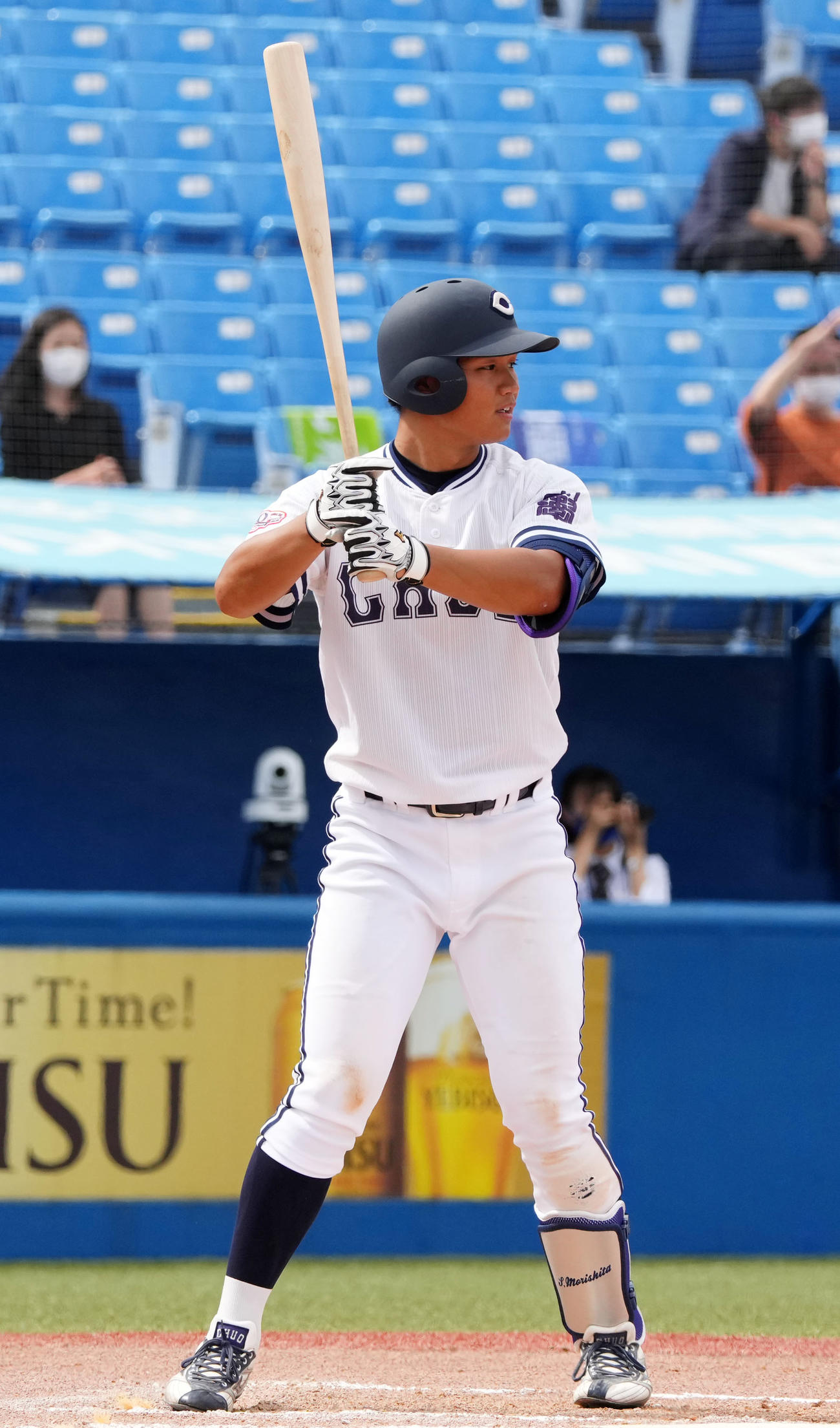 21年の中大・森下の構え