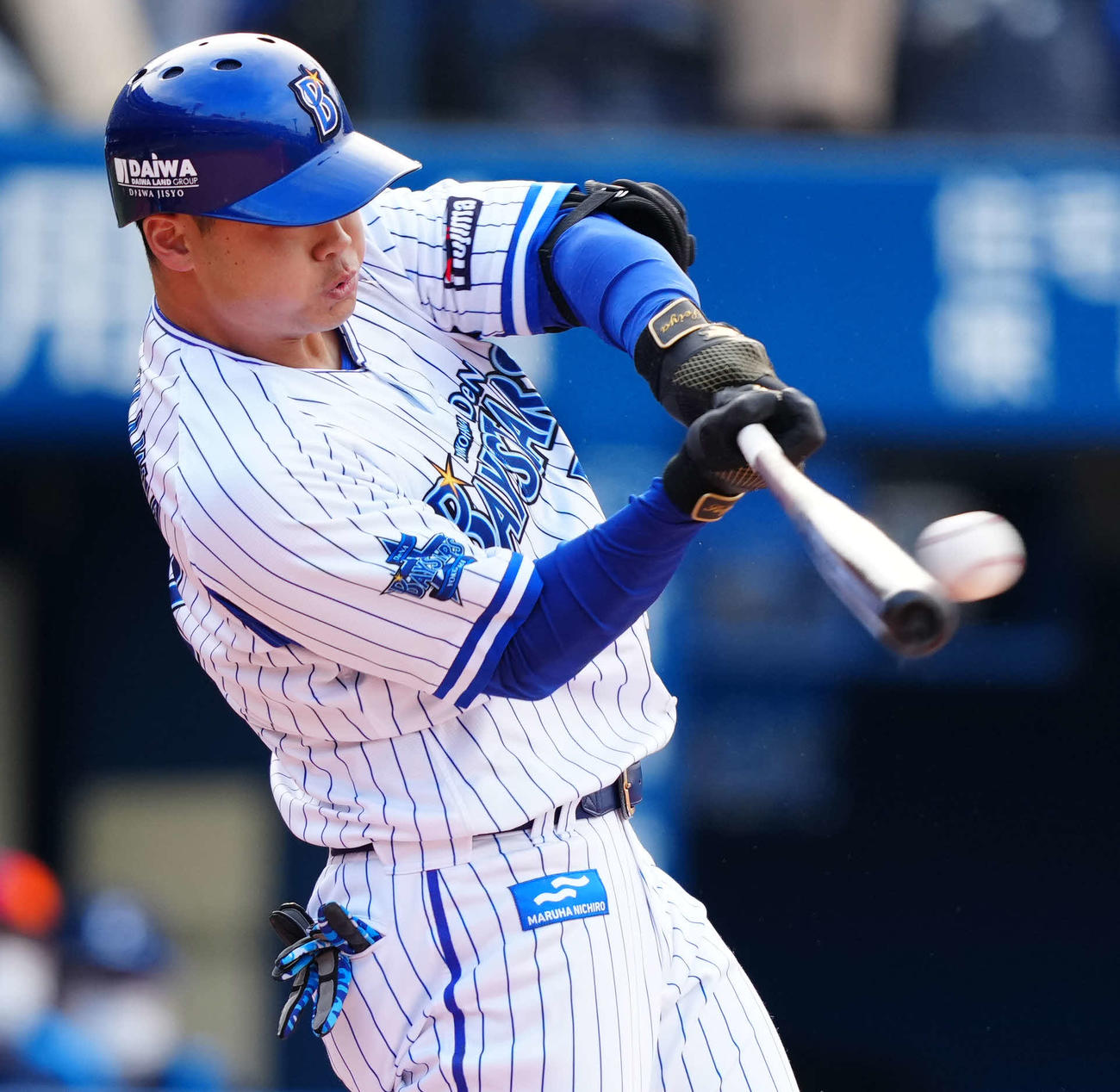 DeNA細川成也（2022年3月撮影）