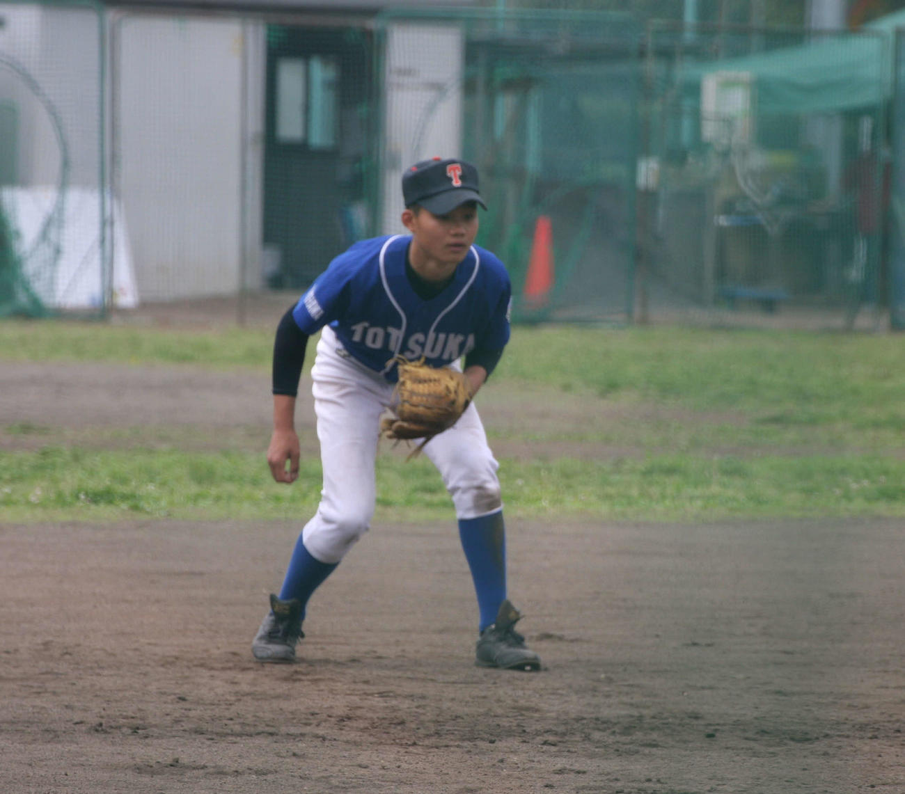 戸塚シニア時代の森下（戸塚シニア提供）