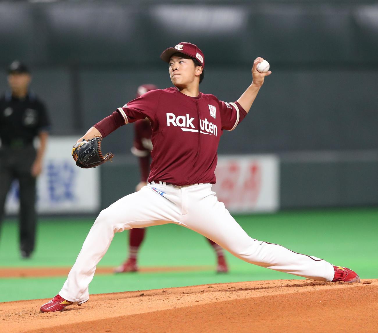 楽天早川隆久（2022年9月26日撮影）