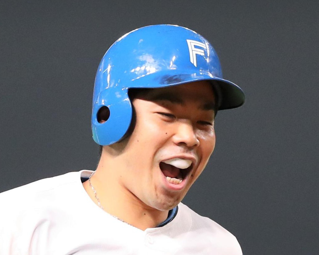 日本ハム近藤健介（2022年9月28日撮影）