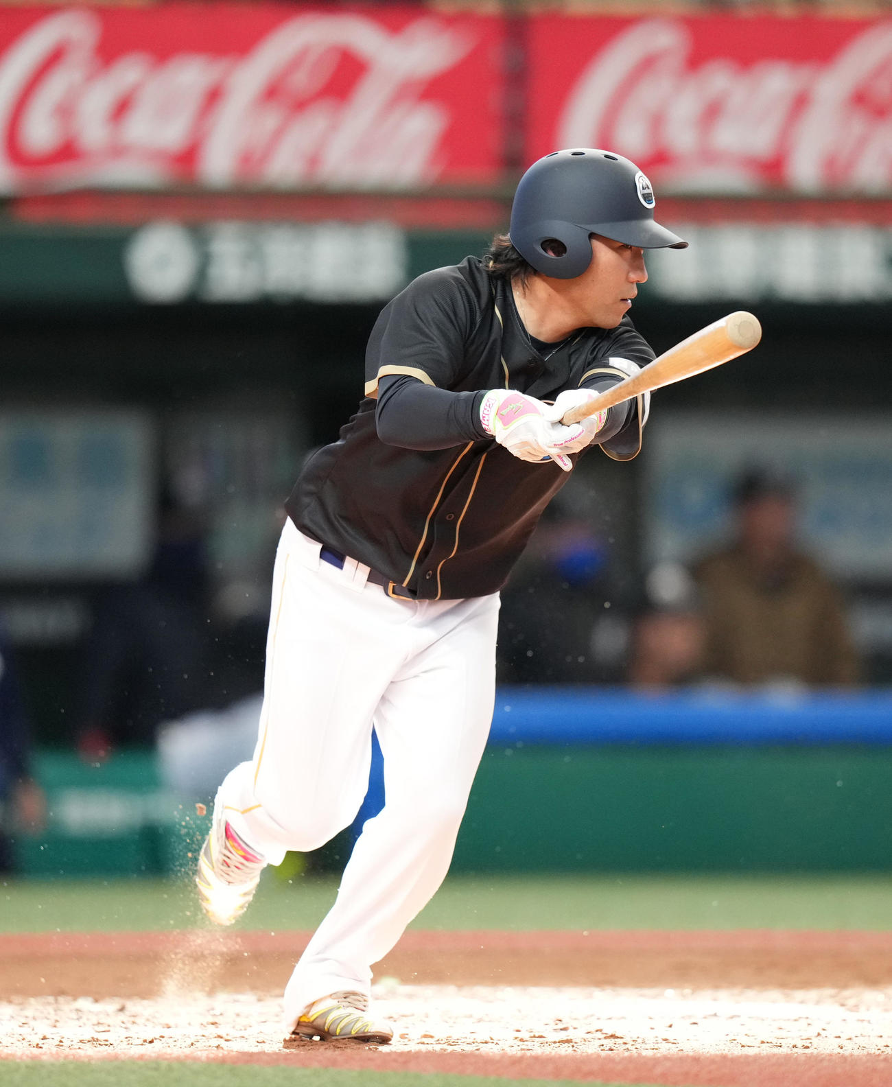 「PERSOL THE LAST GAME」に出場した元中日の亀沢（撮影・菅敏）