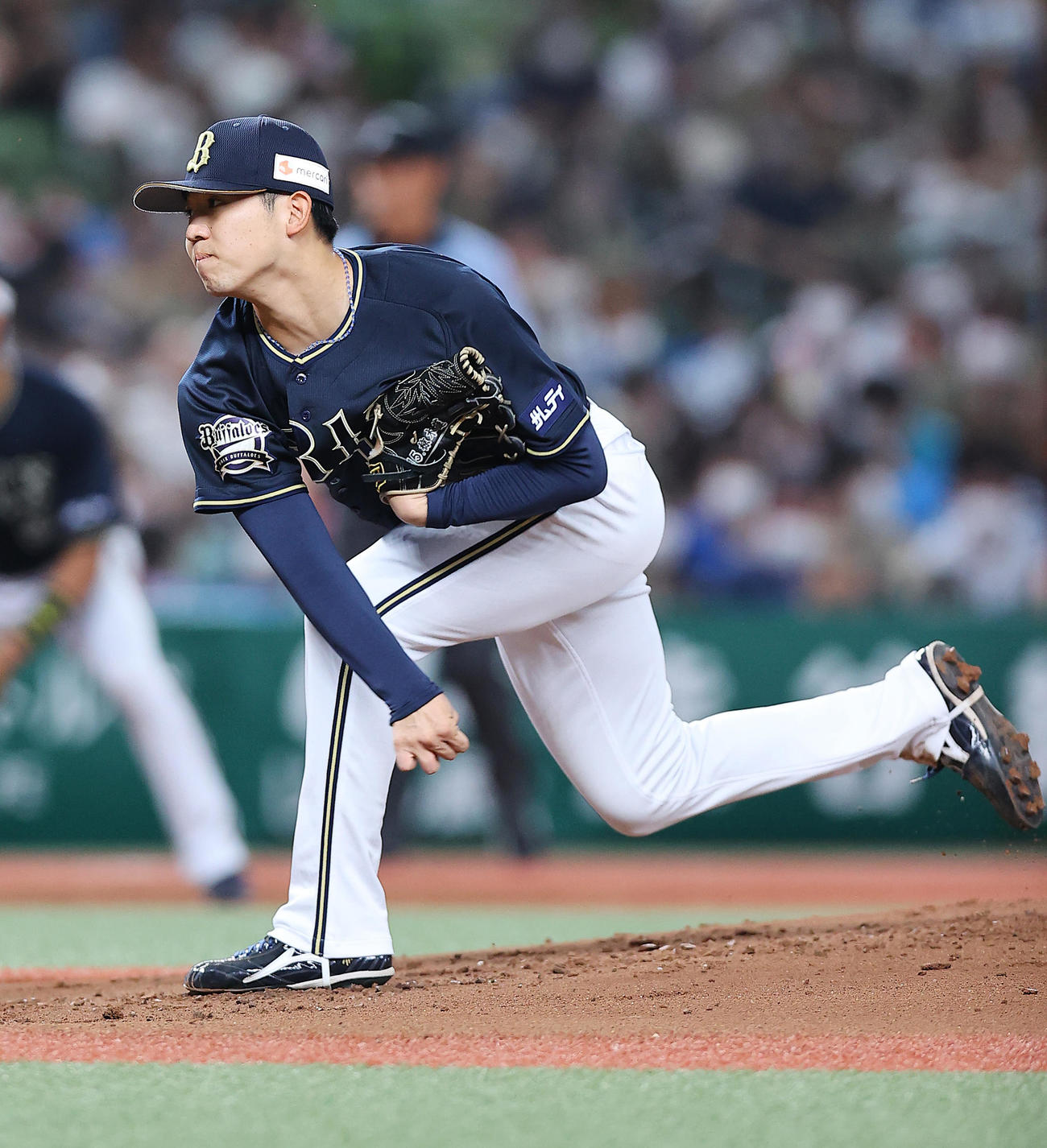 オリックス椋木蓮（2022年8月20日撮影）