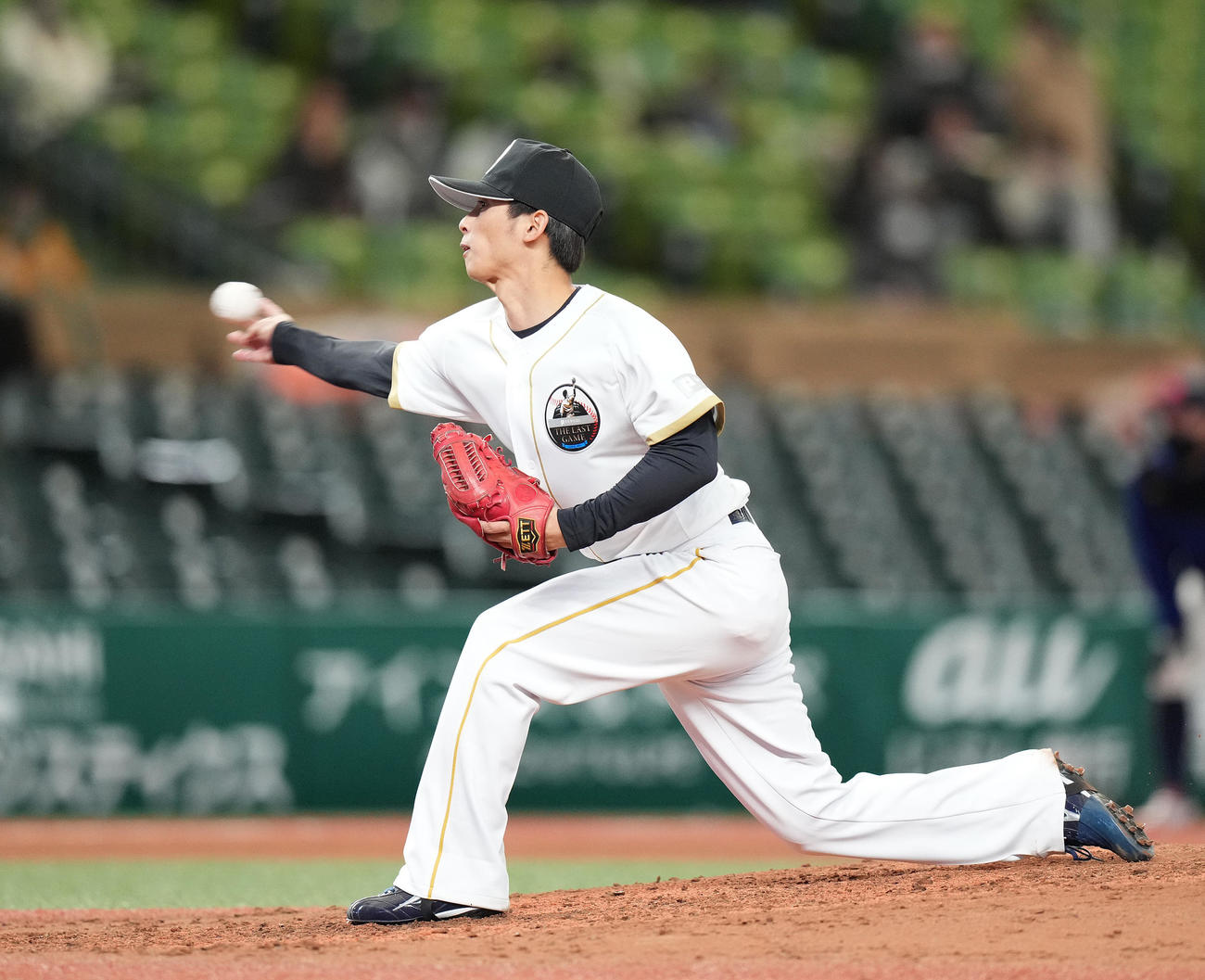 「PERSOL LAST GAME」　6回に登板したイーストホープスで元DeNA寺田（撮影・菅敏）