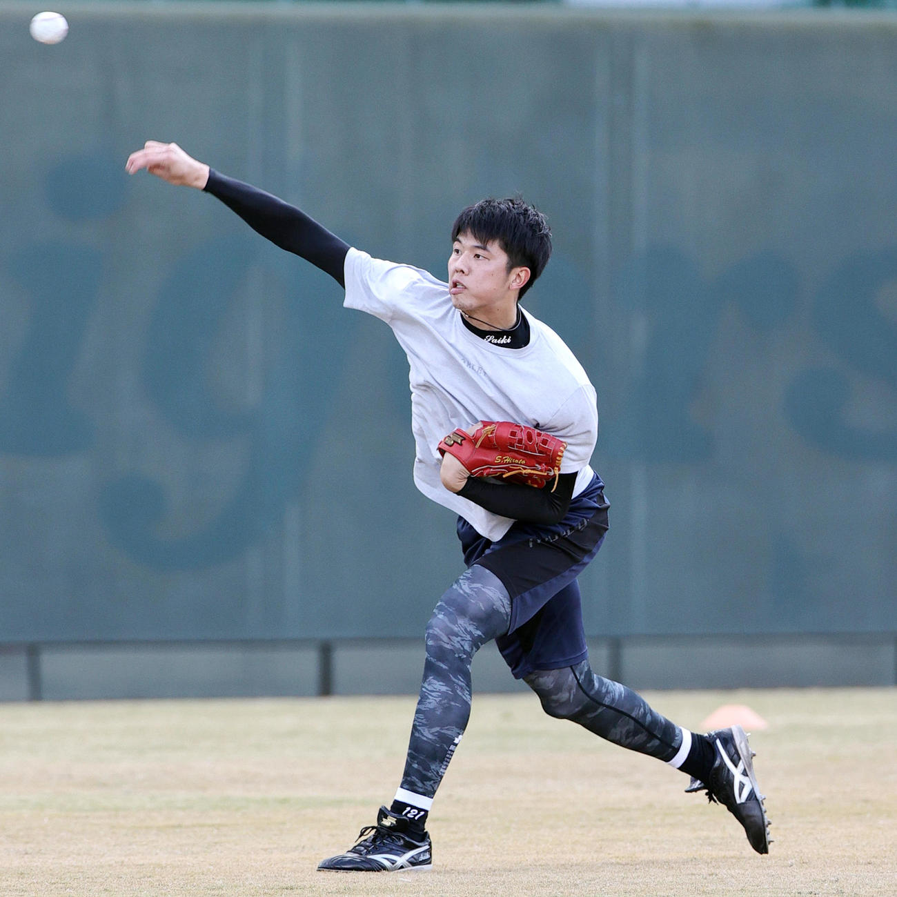 阪神才木浩人（2022年12月14日撮影）
