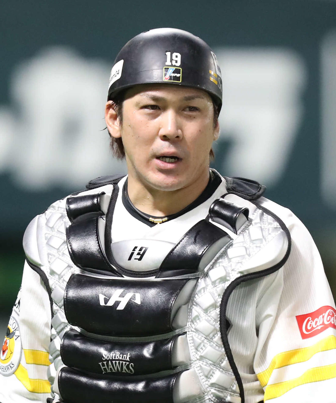 ソフトバンク甲斐拓也（2022年10月8日撮影）