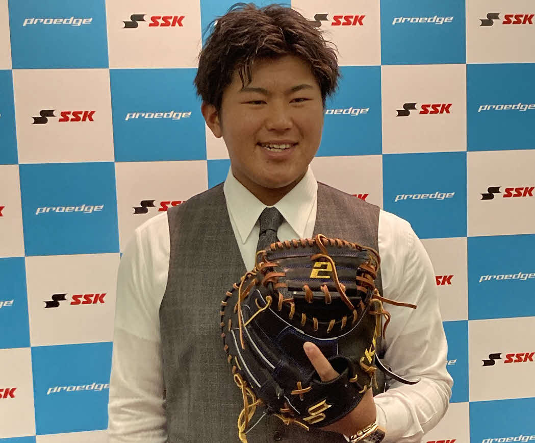 エスエスケイとアドバイザリー契約を結んだロッテ松川（写真は球団提供）