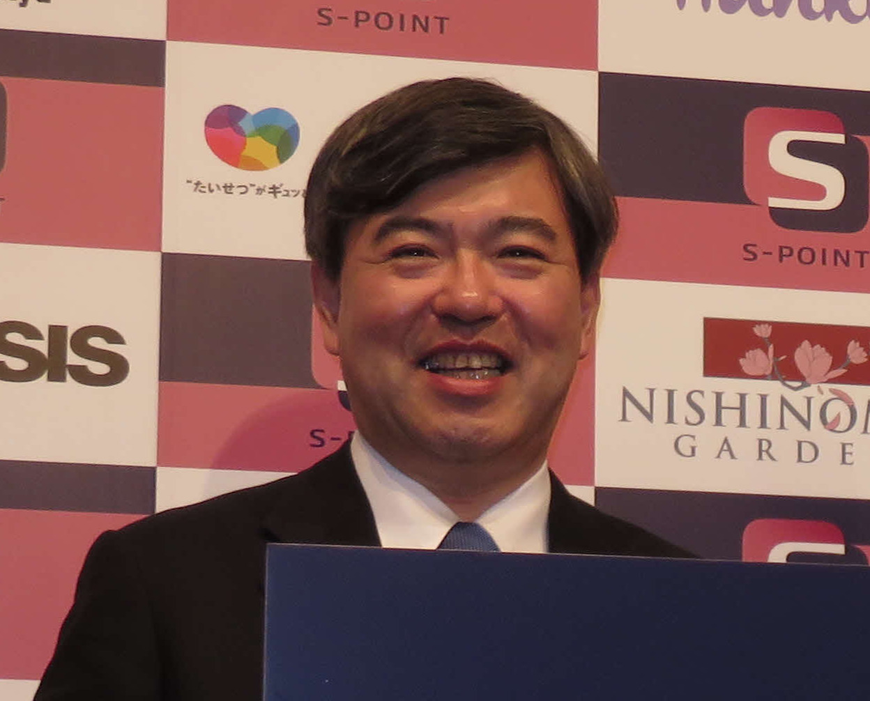 阪急阪神ホールディングス杉山健博社長（2018年5月撮影）