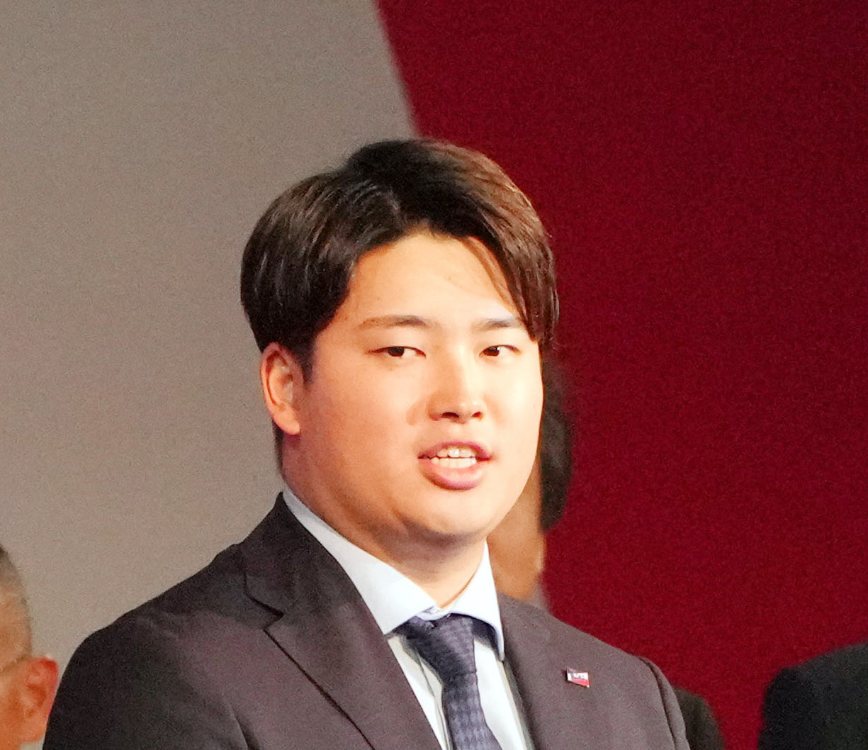 ヤクルトる村上宗隆（2022年11月28日撮影）