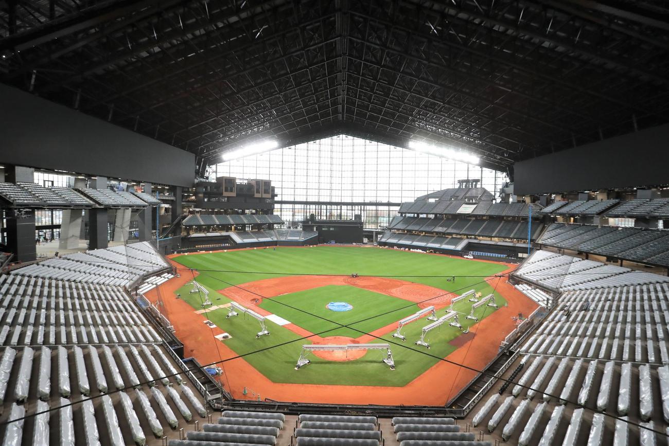 日本ハムの新球場「エスコンフィールド北海道」（2022年11月3日撮影）