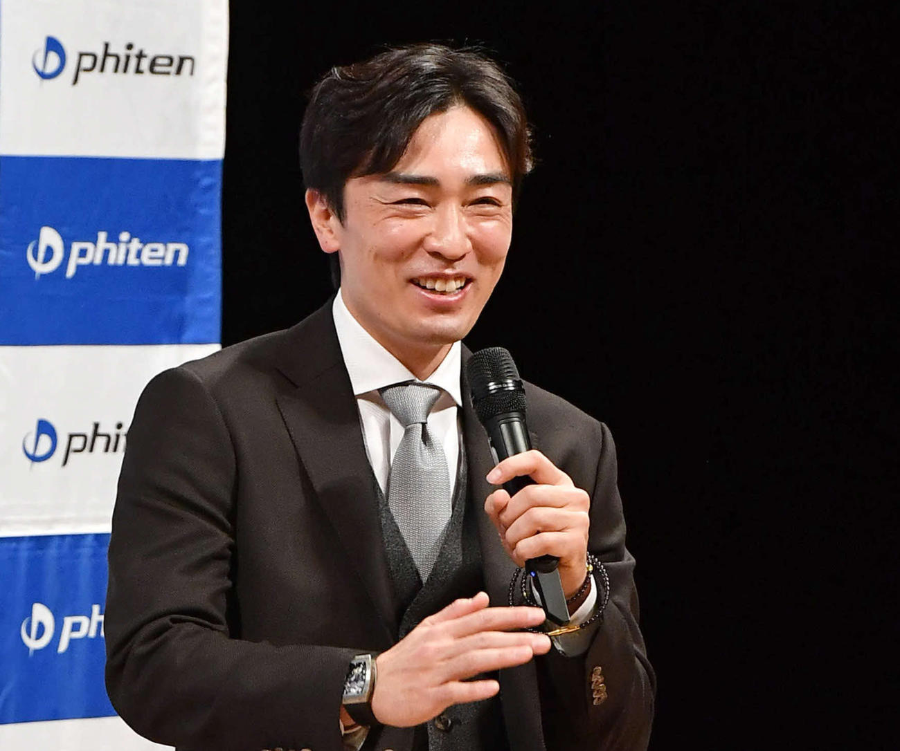 トークショーを行ったソフトバンク和田（撮影・岩下翔太）