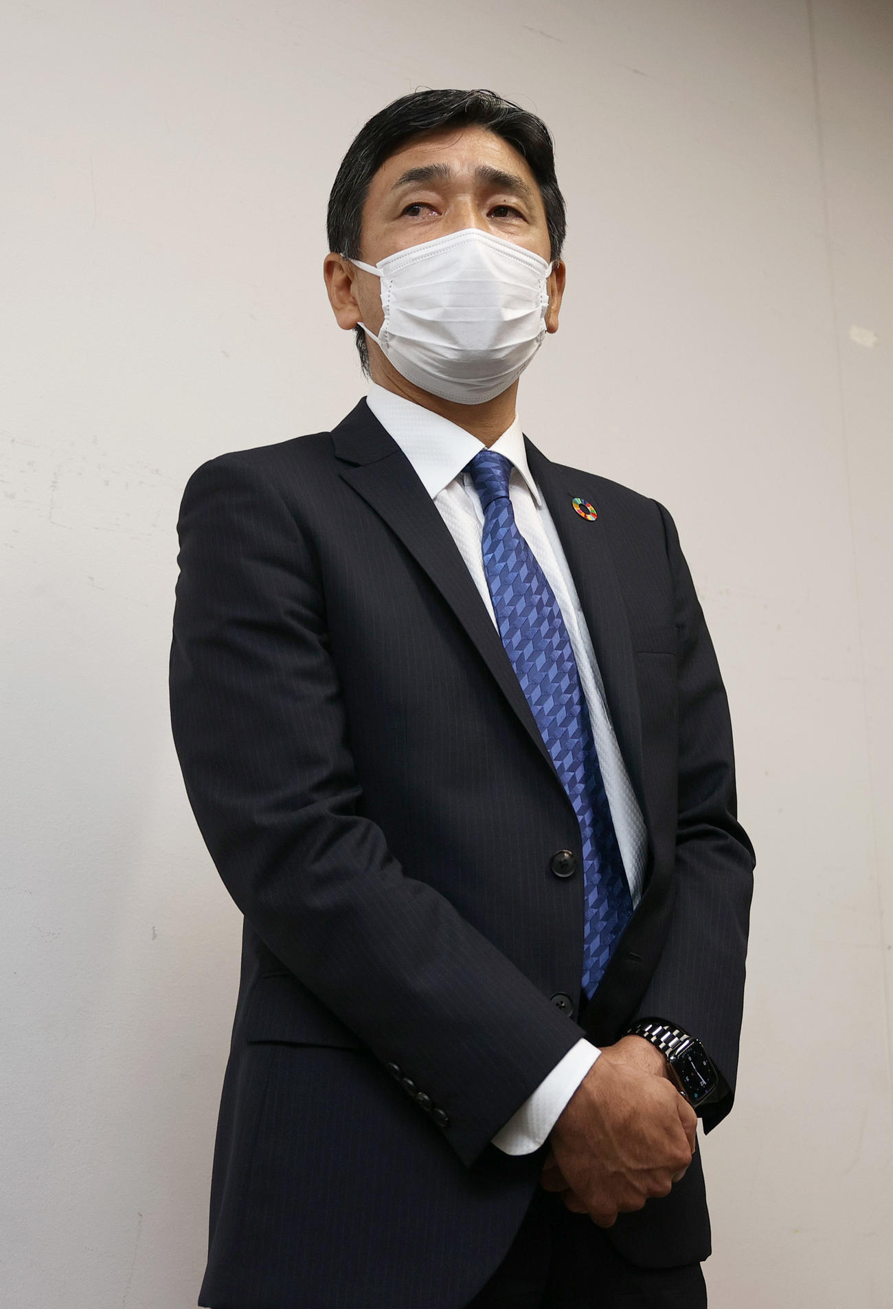 奥村球団社長（2022年10月撮影）