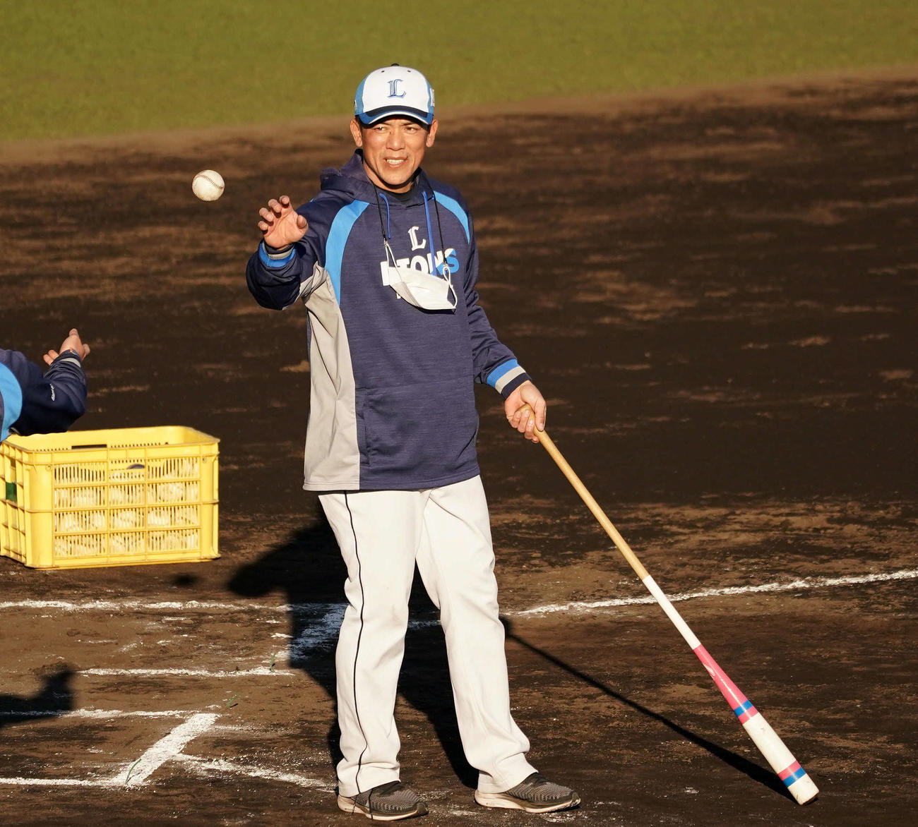 西武松井稼頭央監督（2021年2月9日撮影）