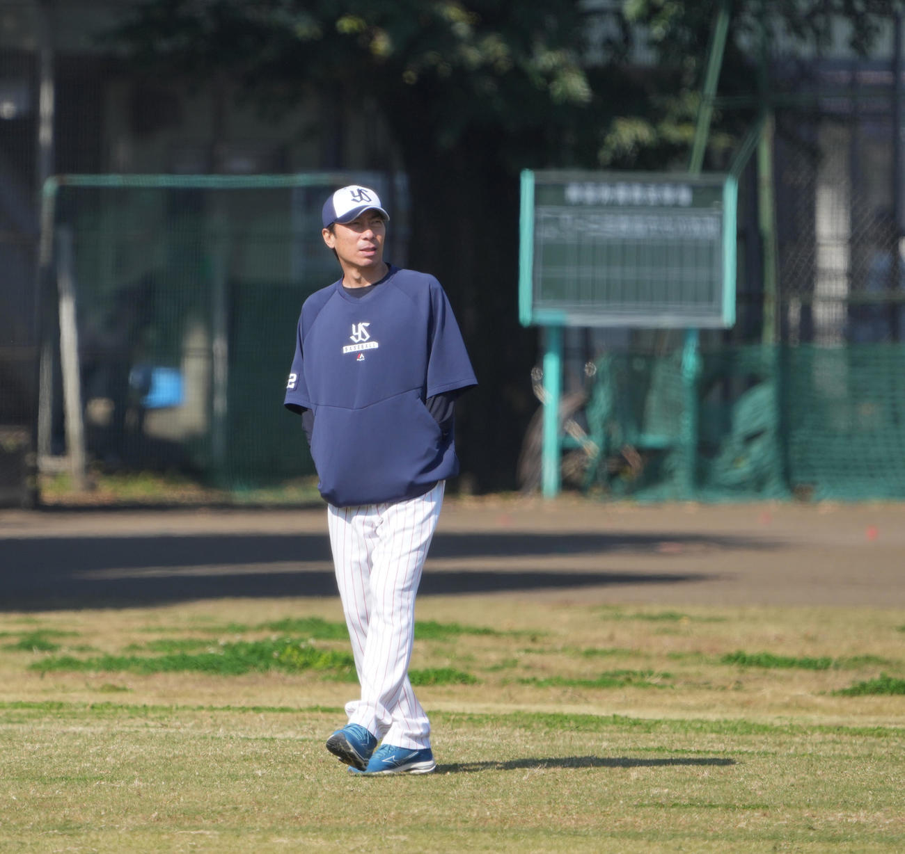 ヤクルト高津臣吾監督（2022年11月3日撮影）