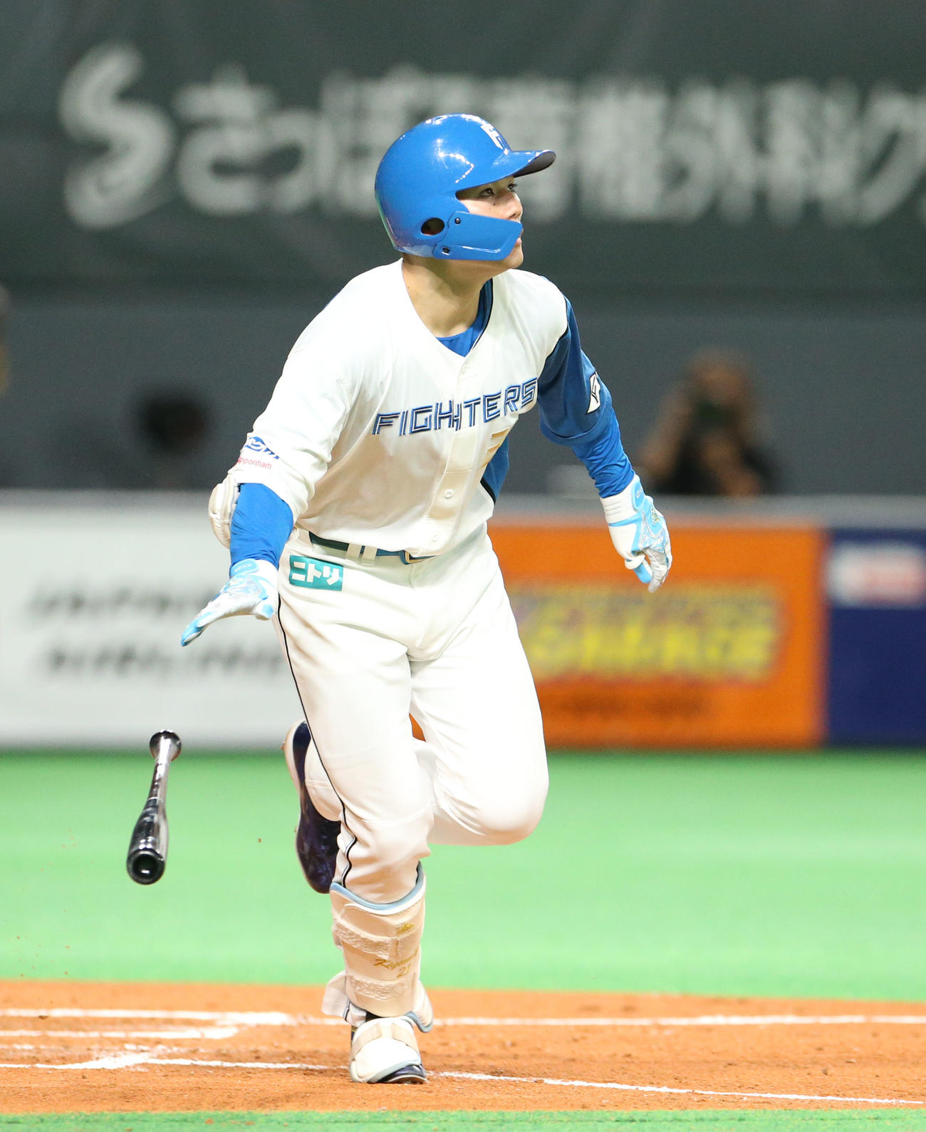 2022年9月、満塁本塁打を放つ清宮