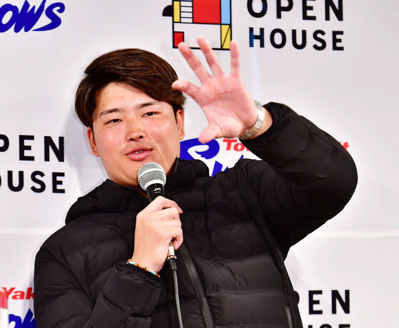 ヤクルト村上宗隆（2022年12月22日撮影）