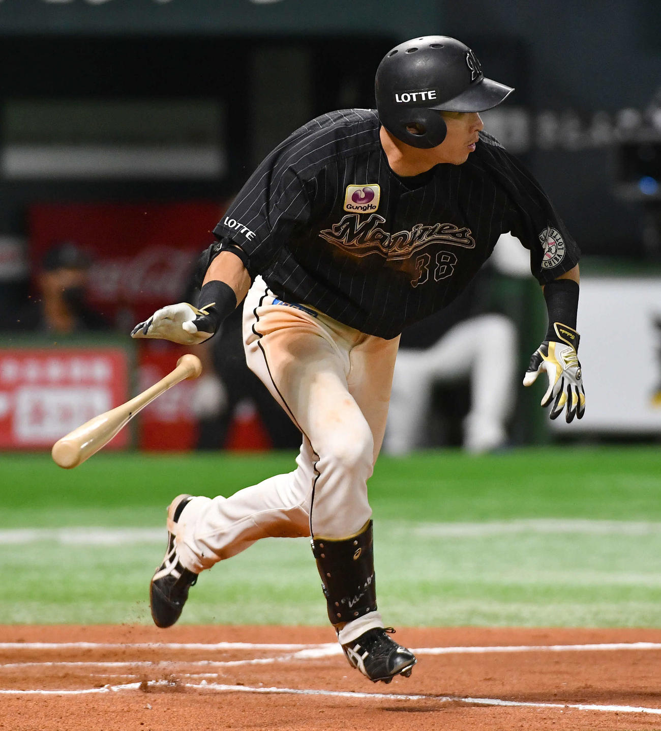 ロッテ高部瑛斗（2022年9月23日撮影）