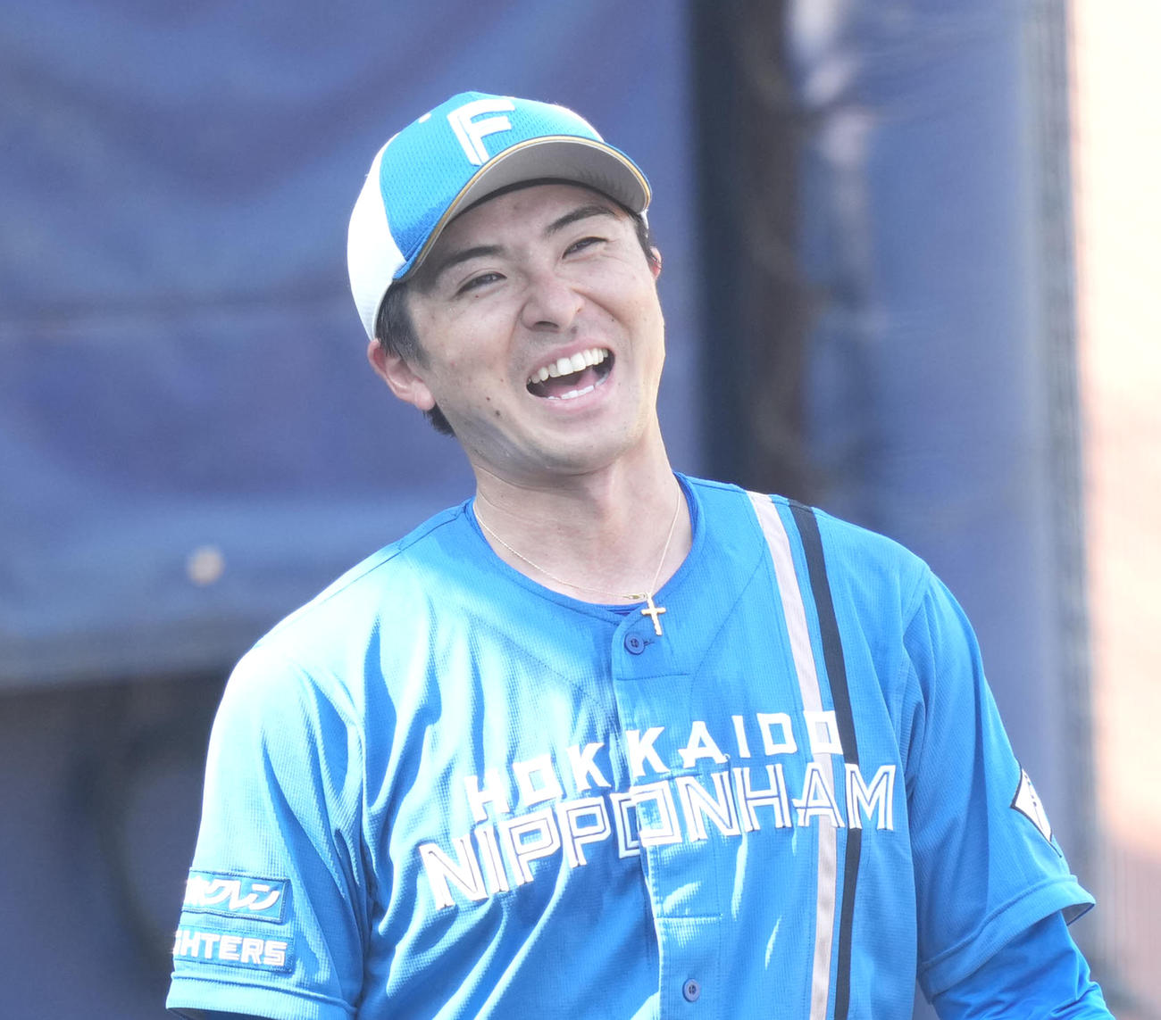 日本ハム上沢直之（2022年11月撮影）