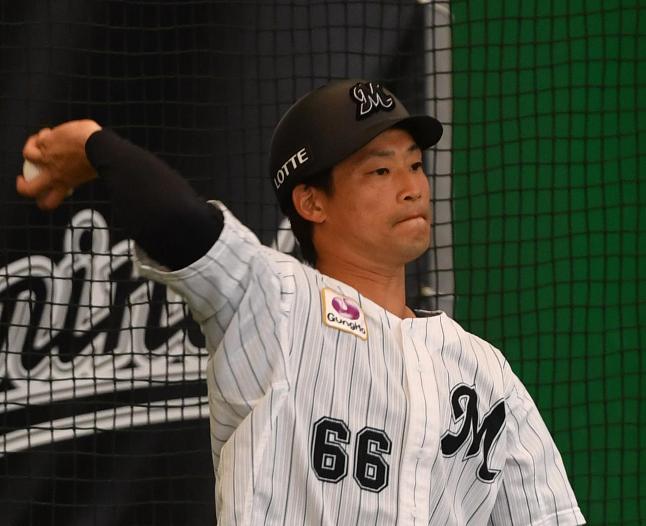 ロッテ加藤匠馬（22年2月撮影）