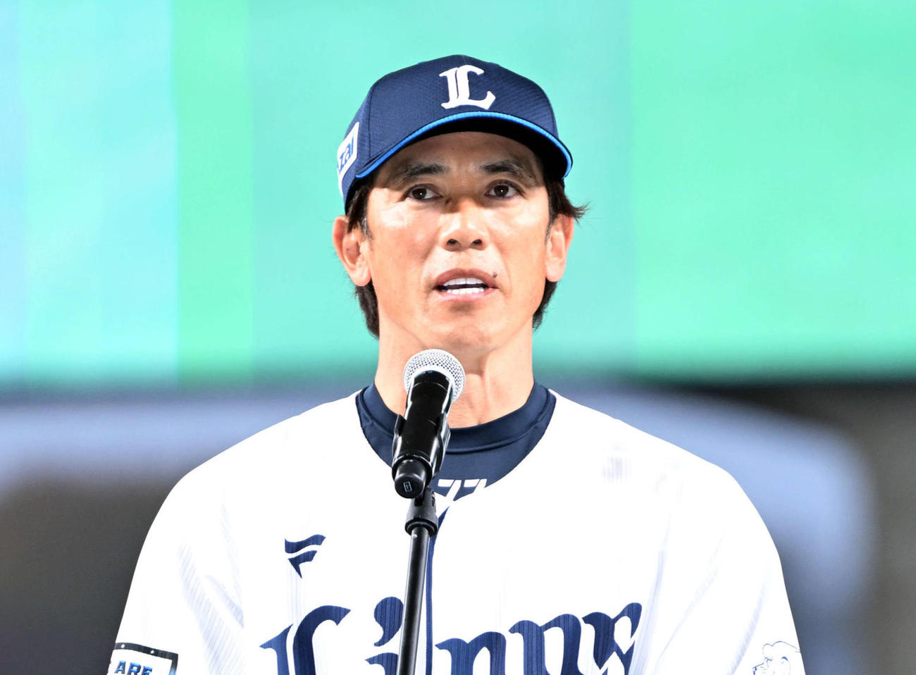 西武松井稼頭央監督（2022年11月23日撮影）