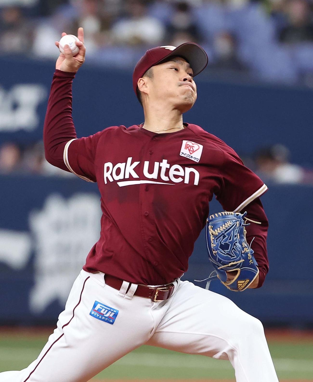 楽天則本昂大（2022年9月27日撮影）
