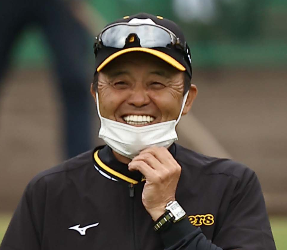 阪神岡田彰布監督（2022年11月19日撮影）
