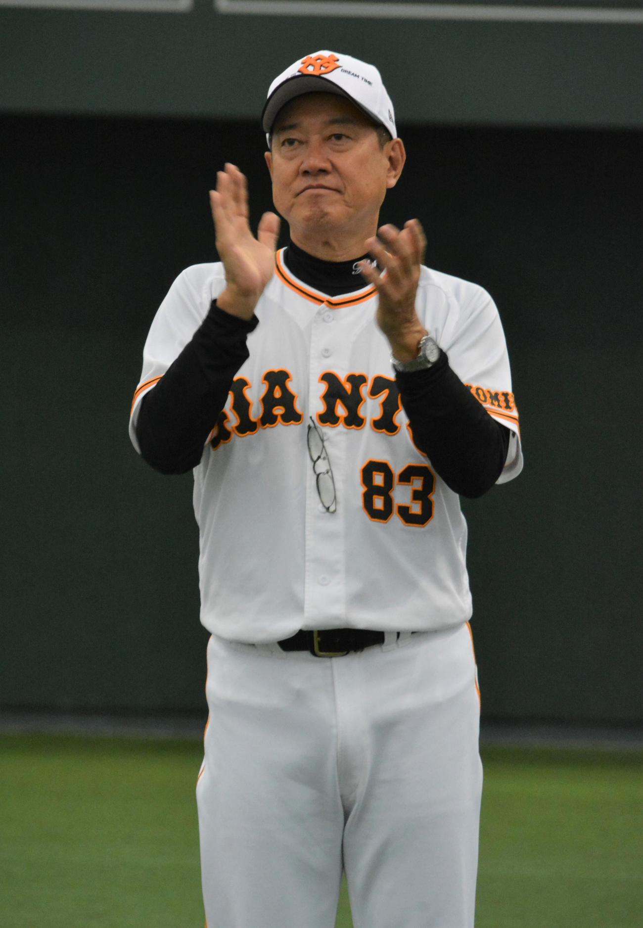 巨人原辰徳監督（2022年11月20日撮影）