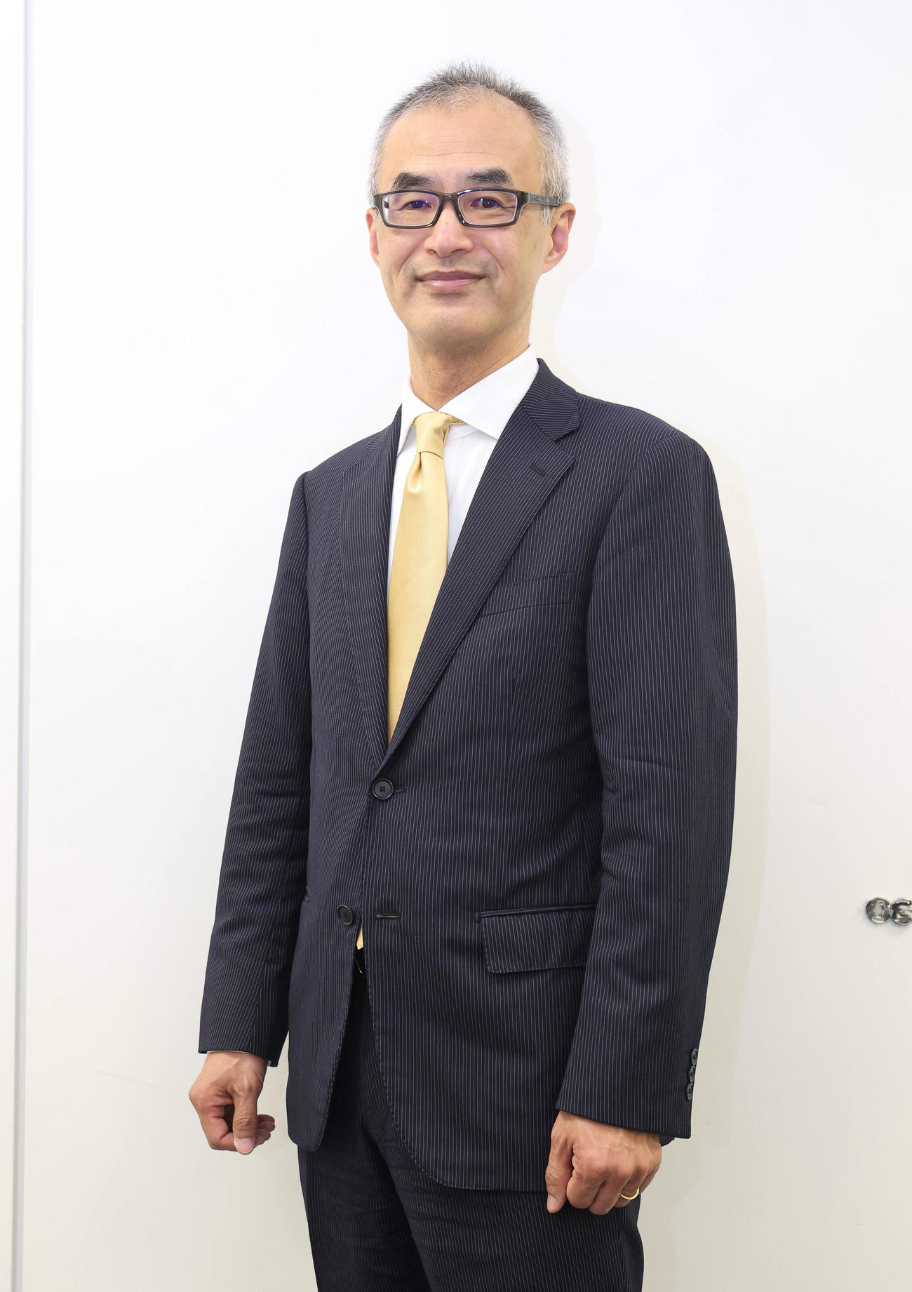 仕事納めの日に今年の総括と来シーズンのビジョンを語ったオリックス湊球団社長（撮影・白石智彦）