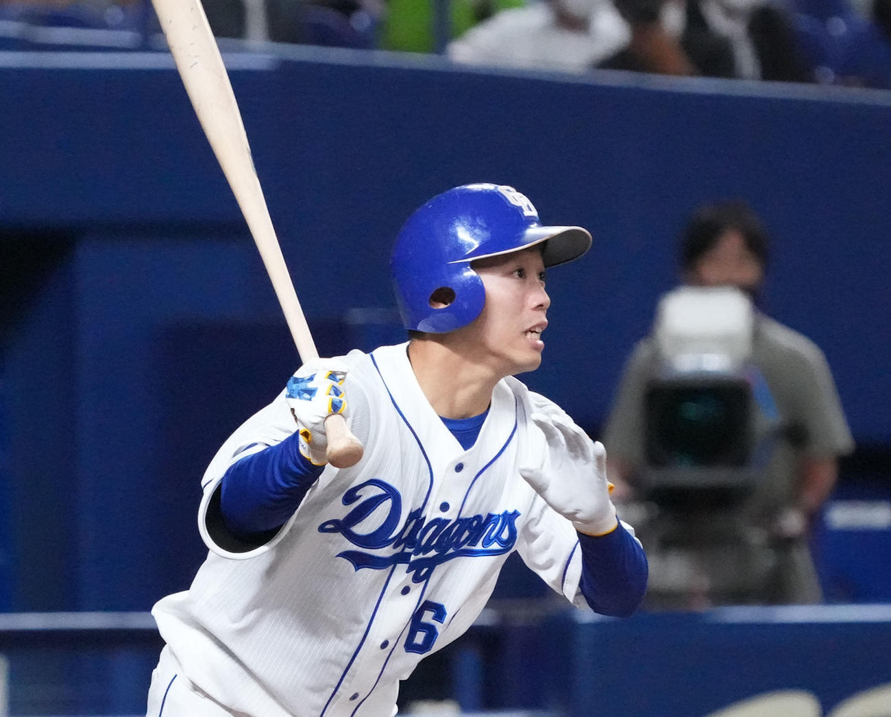 中日岡林勇希（2022年9月撮影）