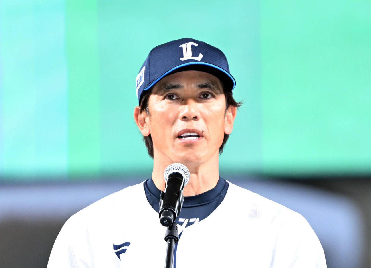 西武松井稼頭央監督（22年11月撮影）
