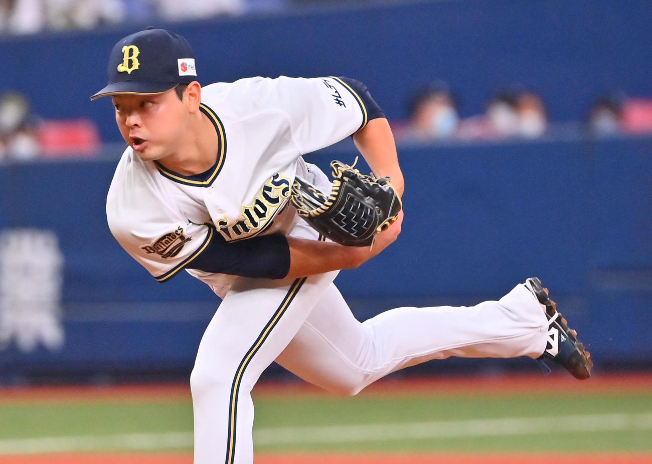 オリックス黒木優太（2022年10月14日撮影）