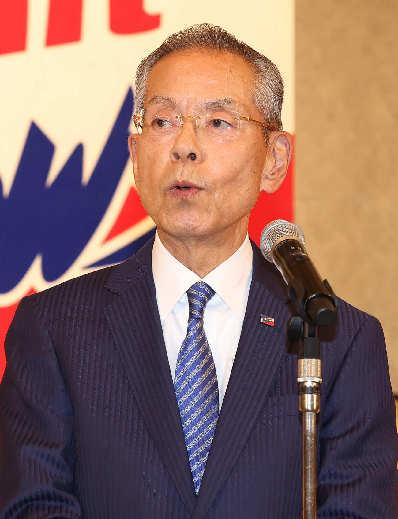 ヤクルト衣笠球団社長兼オーナー（2022年12月6日撮影）