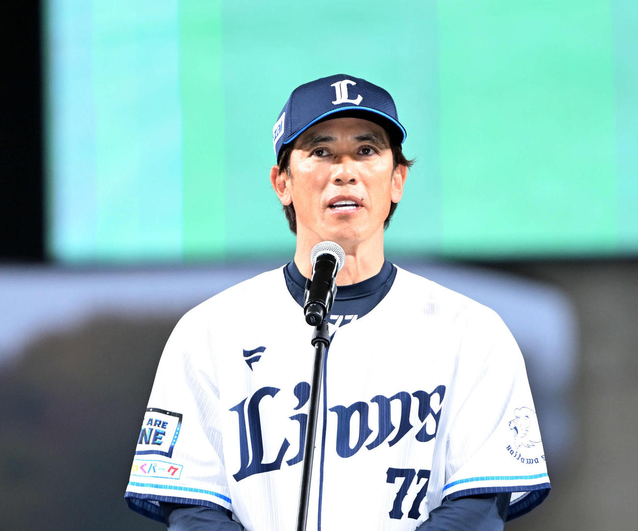 西武松井稼頭央監督（2022年撮影）