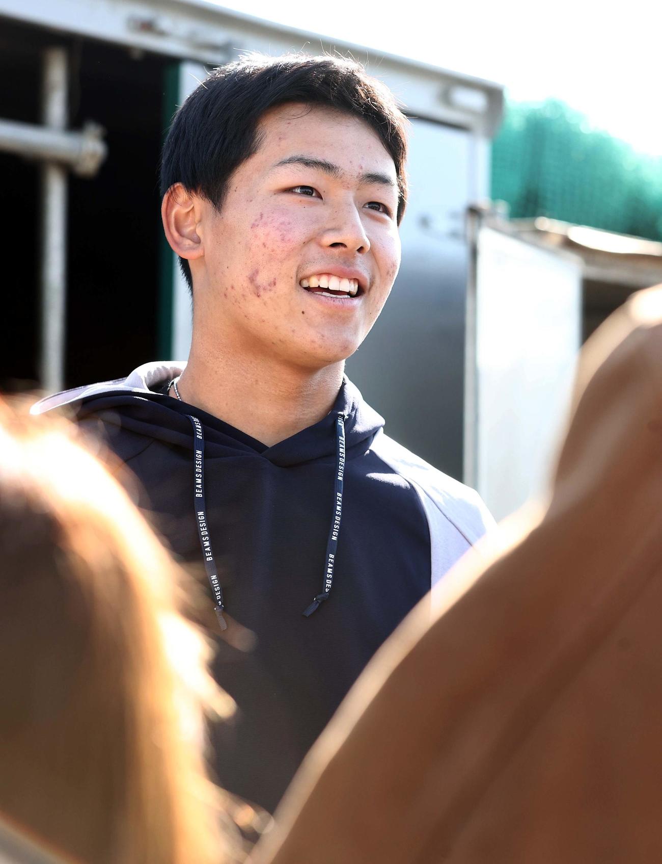 戸井零士（2022年1月4日撮影）