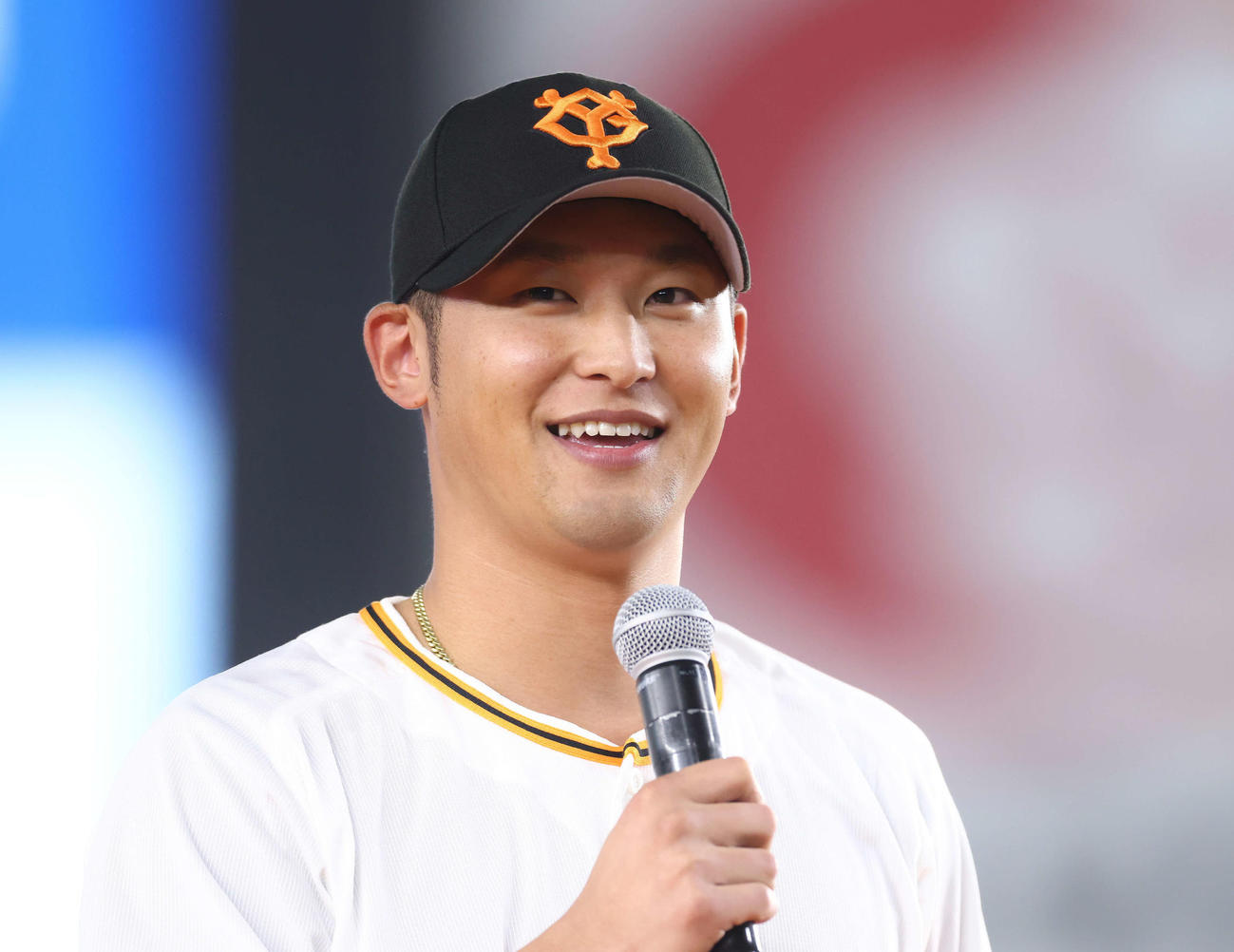 巨人吉川尚輝（2022年撮影）