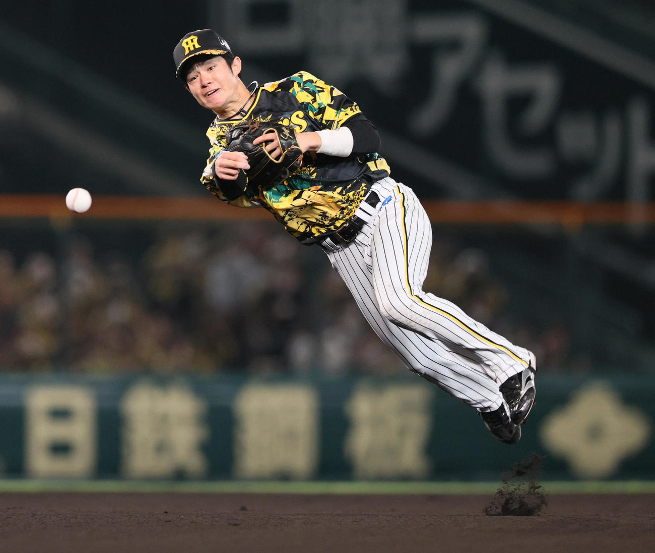 阪神中野拓夢（2021年7月15日撮影）