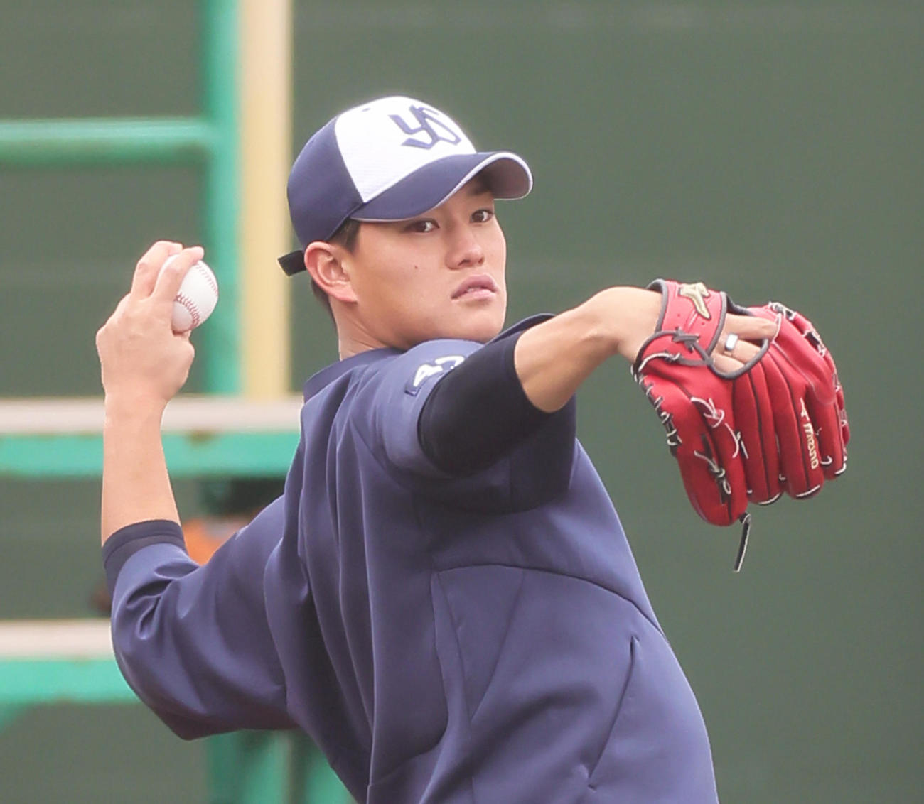 ヤクルト高橋奎二（2022年10月撮影）