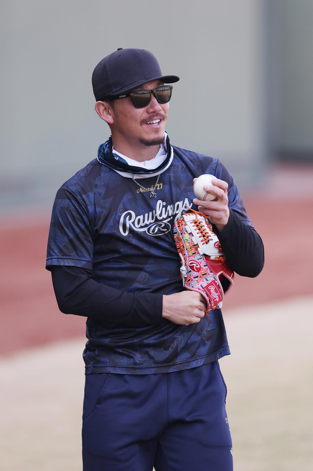 鳴尾浜球場で汗を流す阪神伊藤将（撮影・前田充）