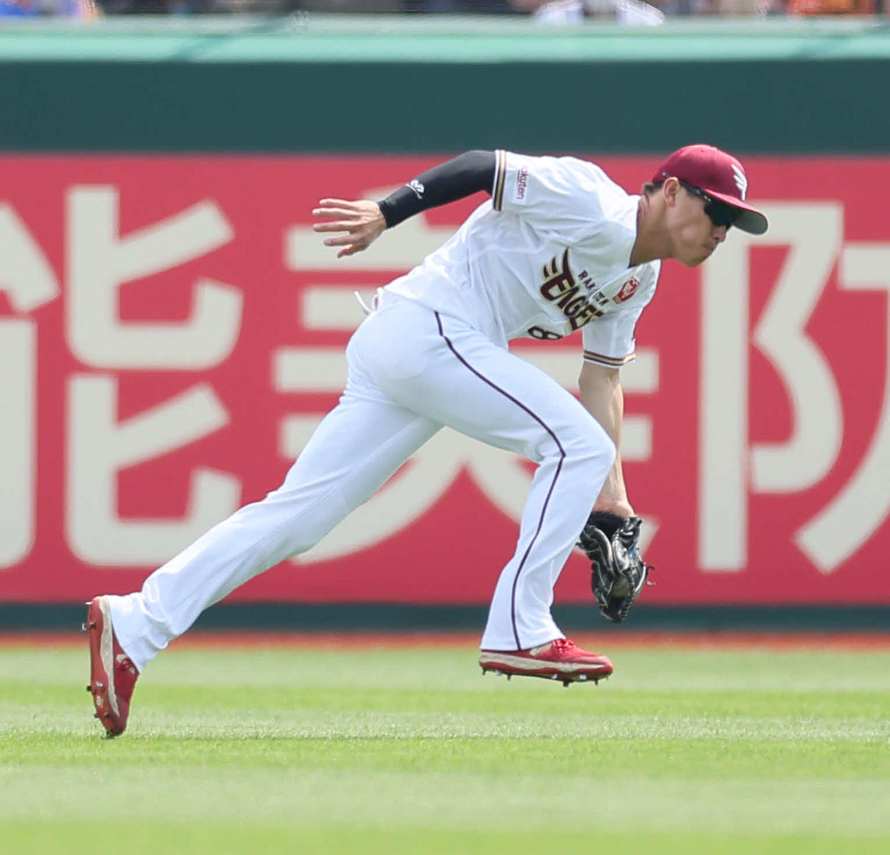 楽天辰己涼介（2022年6月11日撮影）