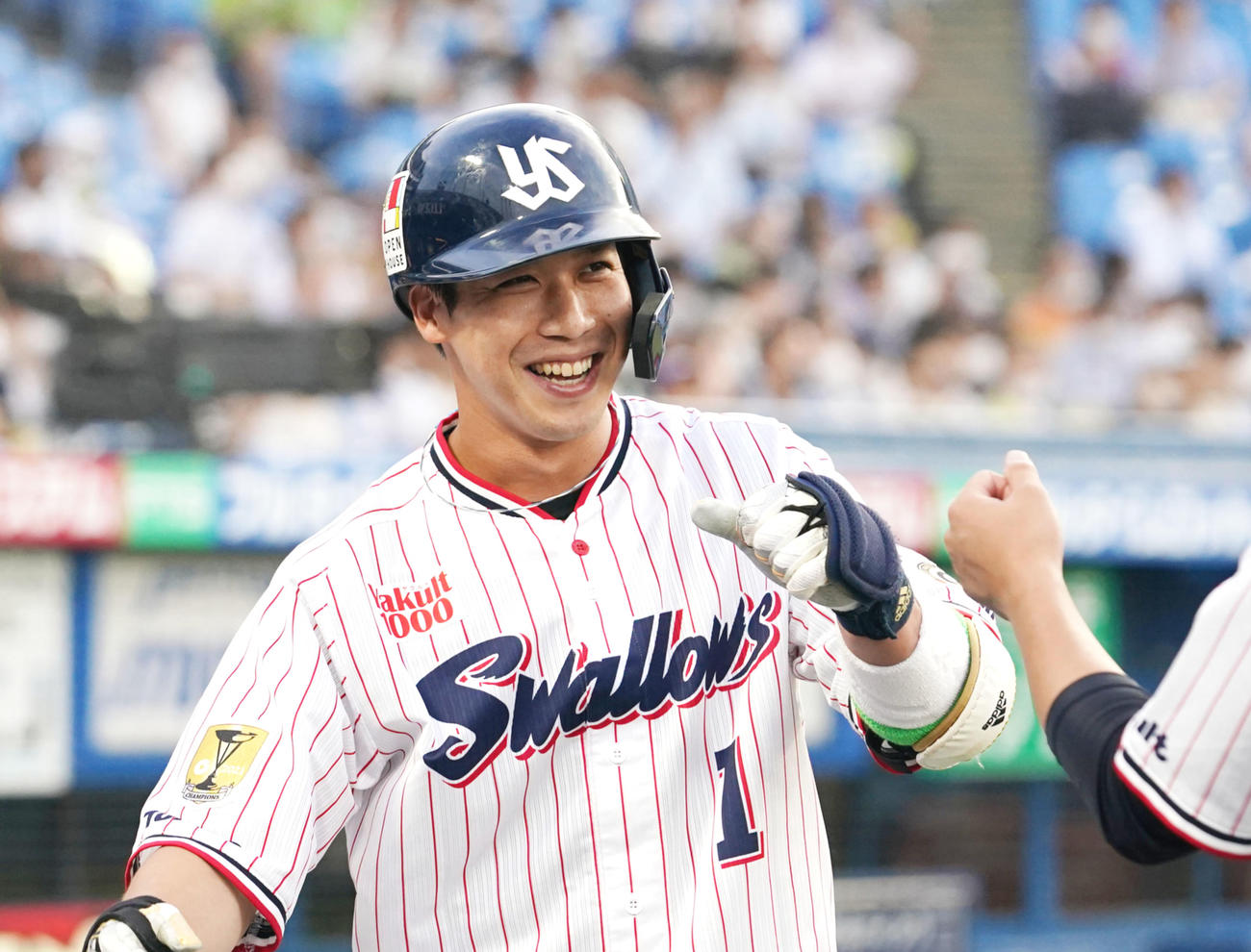 ヤクルト山田哲人（2022年8月撮影）