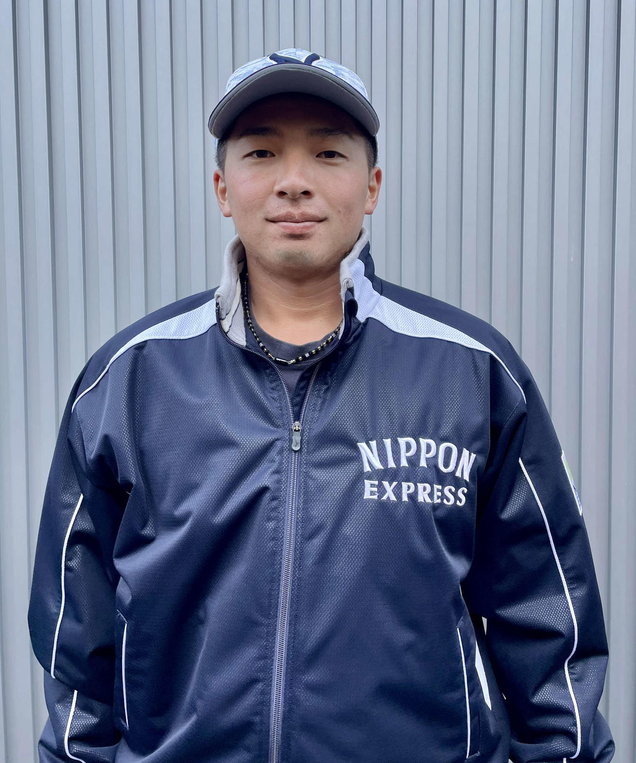 今秋ドラフト候補の日本通運・川船（撮影・保坂恭子）