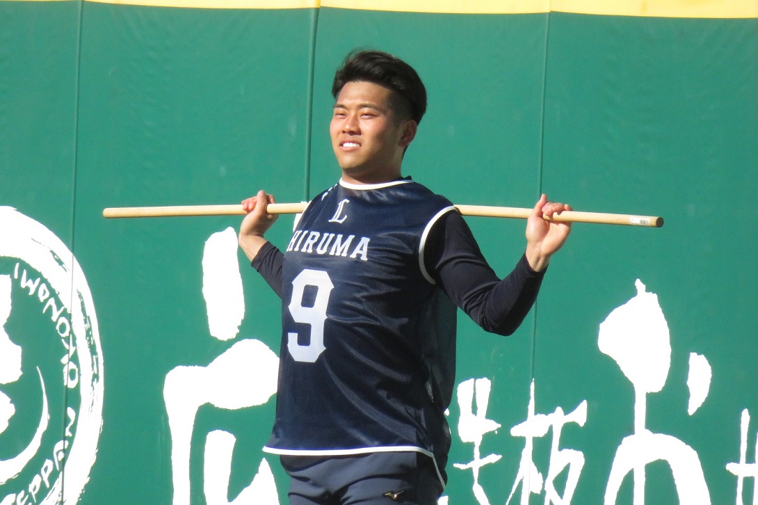 新人合同自主トレ第1クールを終えた西武ドラフト1位蛭間（撮影・金子真仁）