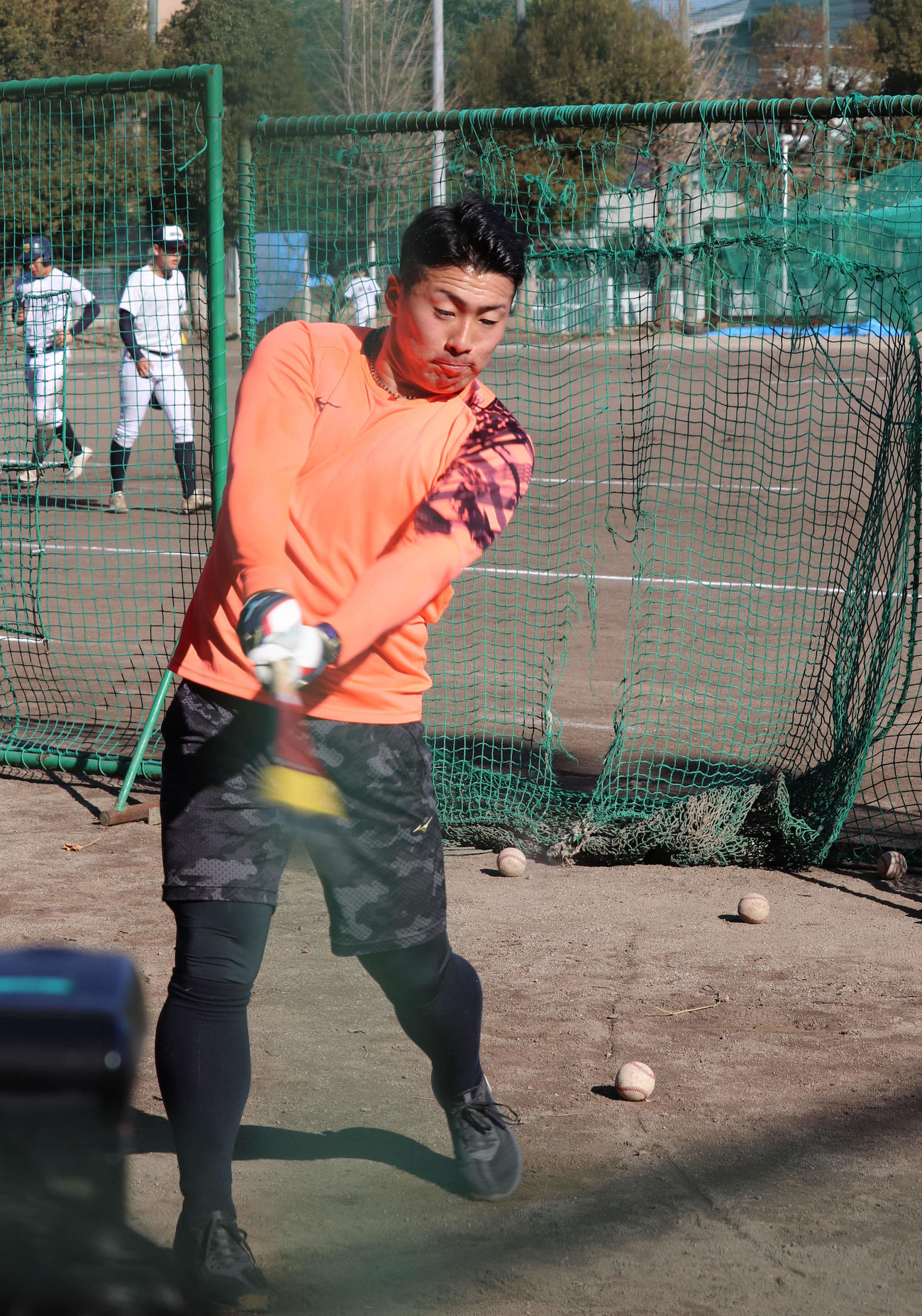 巨人浅野翔吾（2023年1月4日撮影）