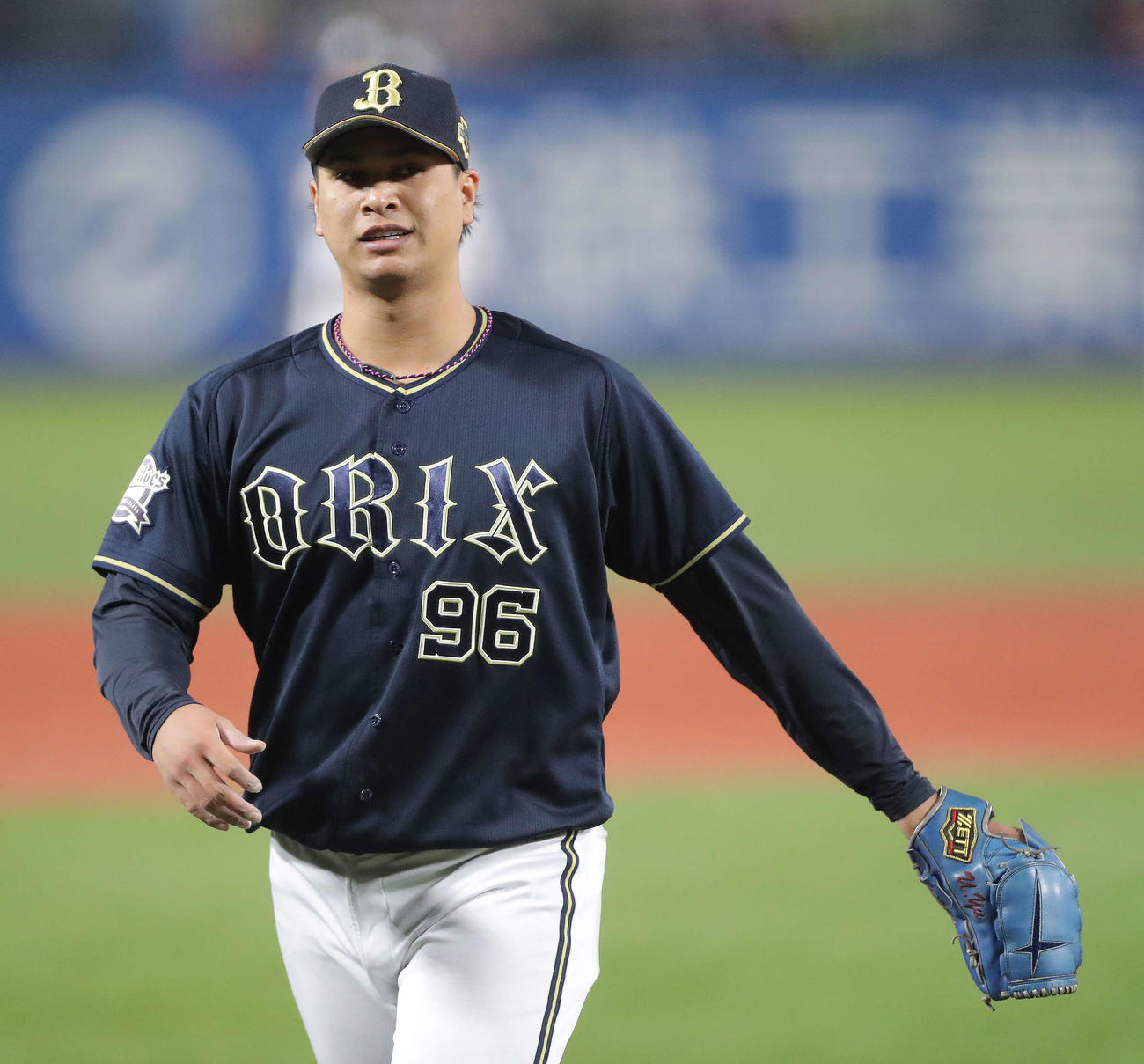 オリックス宇田川優希（2022年10月30日撮影）